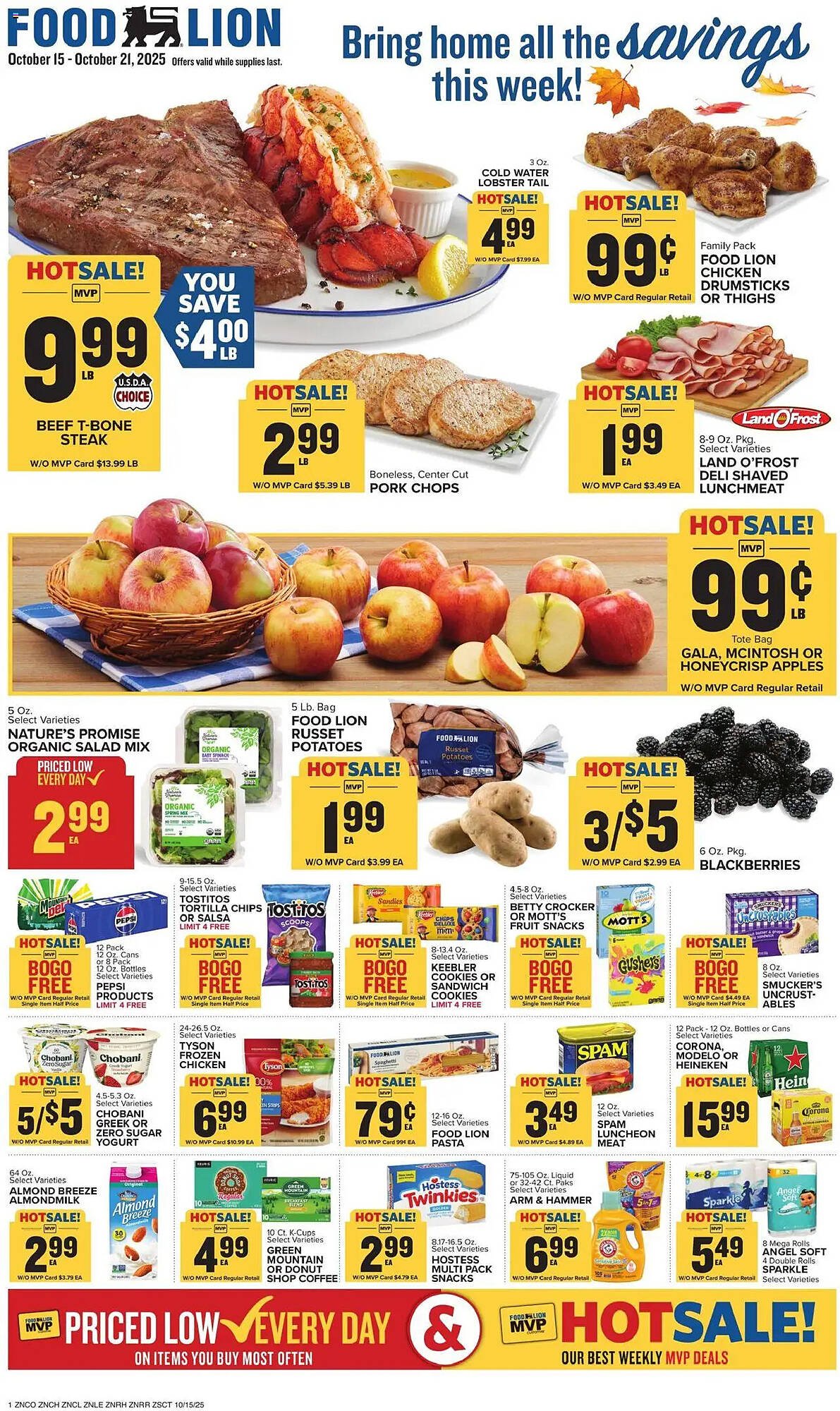 Food Lion weekly ad (2025-10-15 - 2025-10-21) | 1