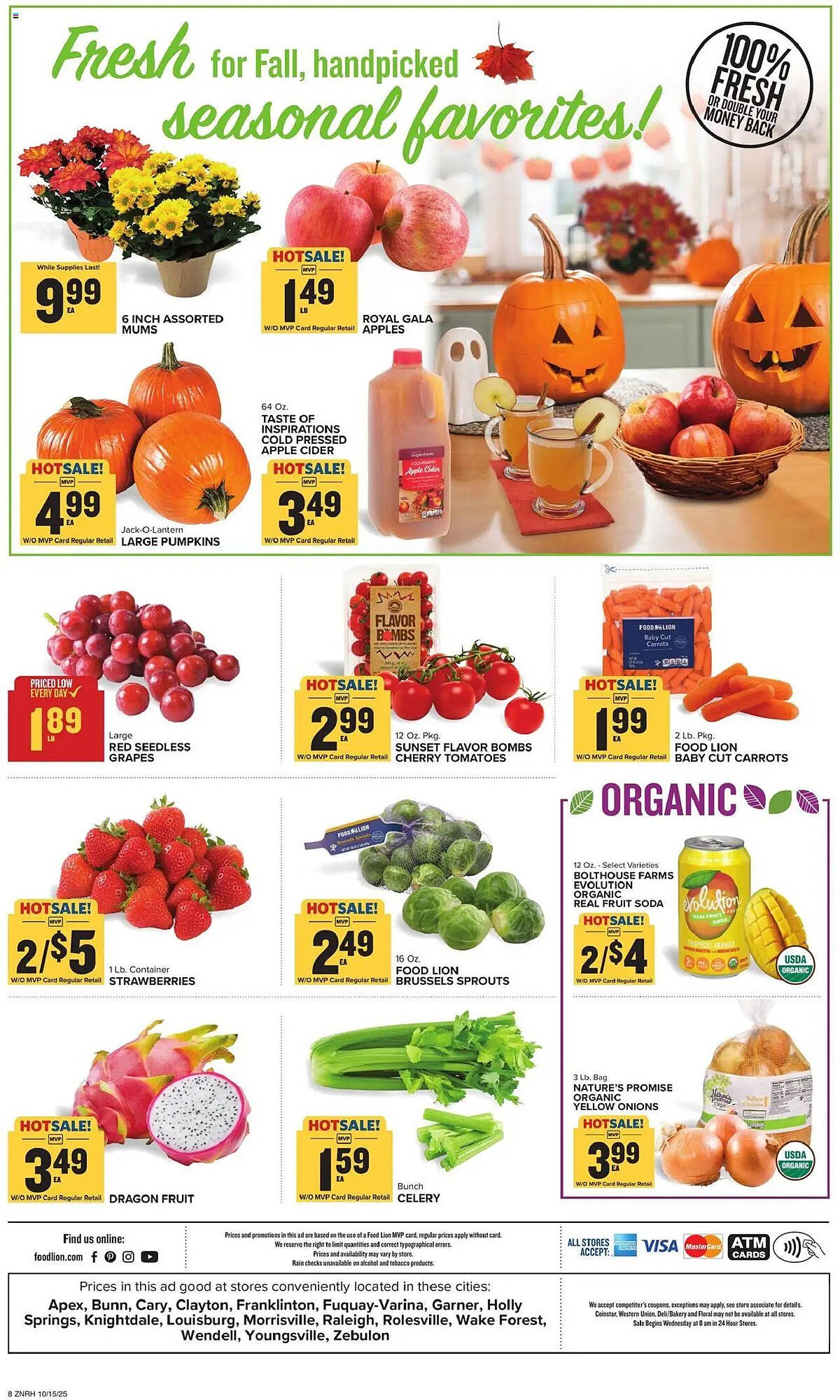Food Lion weekly ad (2025-10-15 - 2025-10-21) | 15