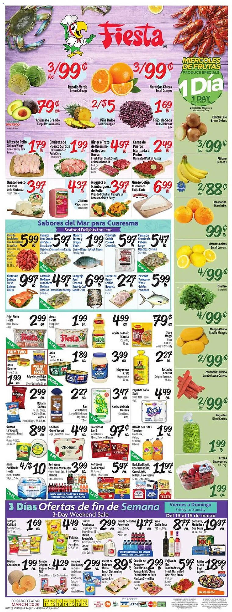 Fiesta Mart weekly ad