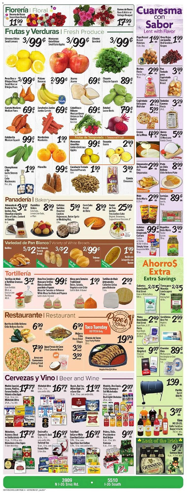 Fiesta Mart weekly ad