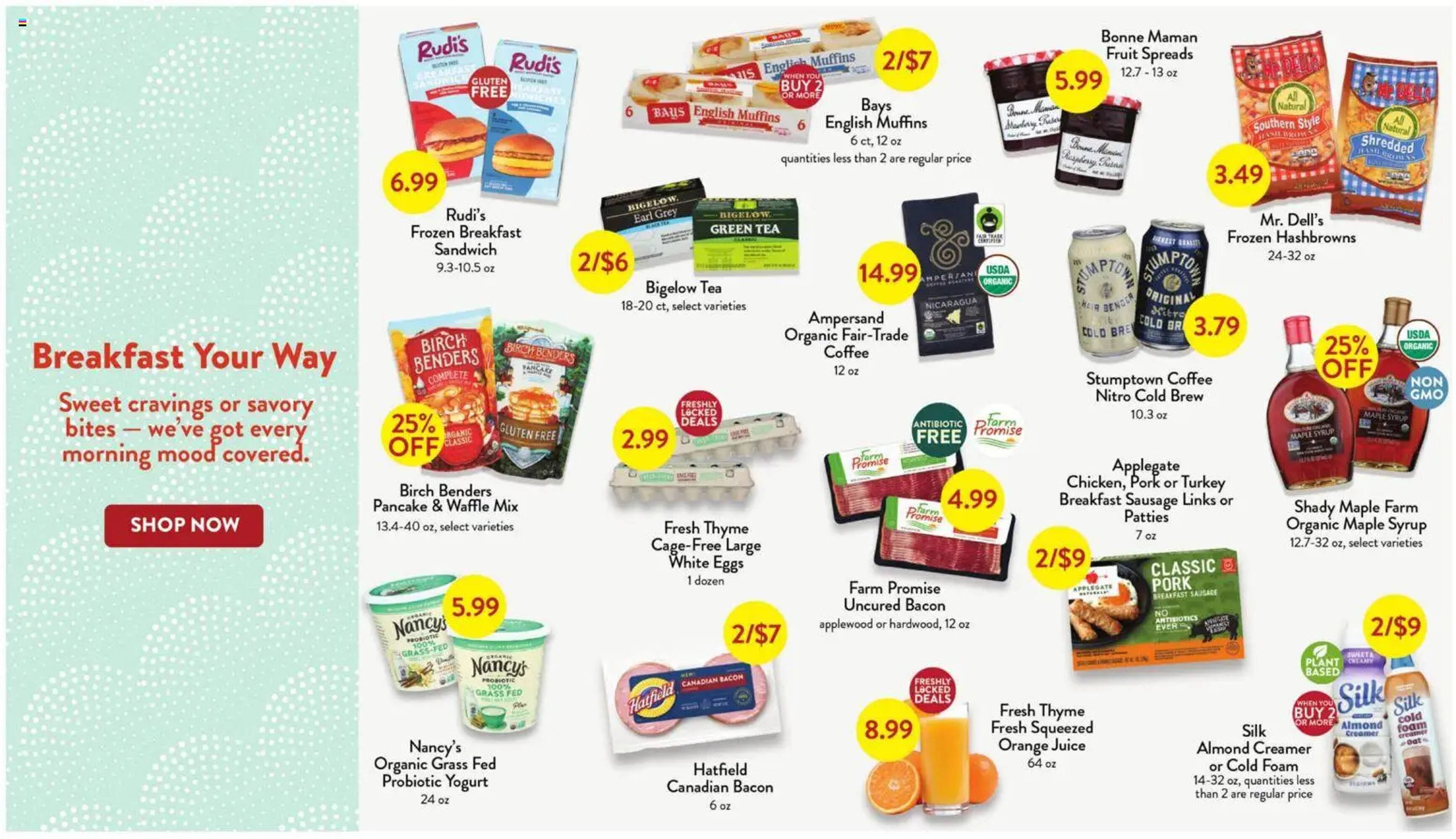 Fresh Thyme weekly ad