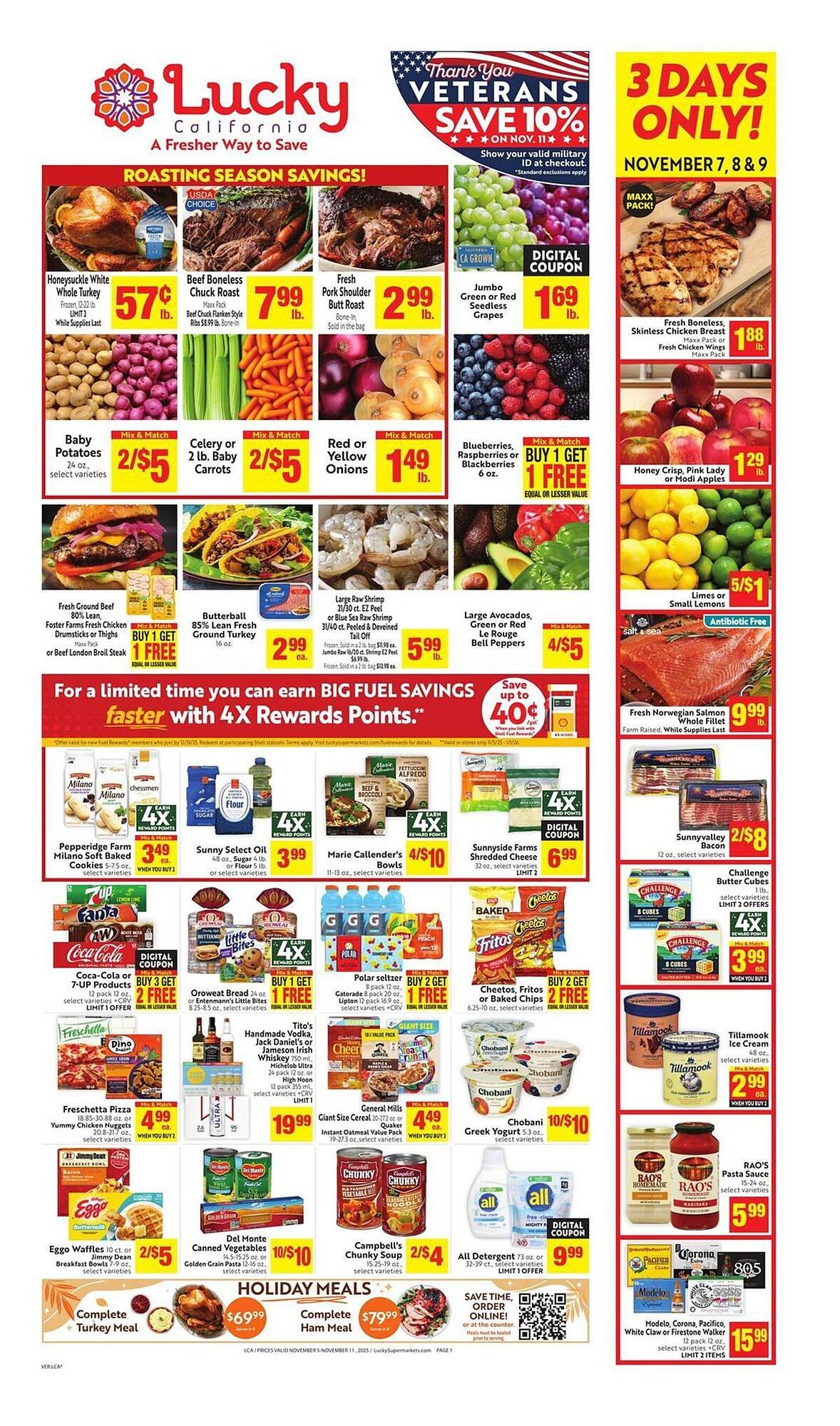 Lucky Supermarkets weekly ad (2025-11-05 - 2025-11-11) | 1