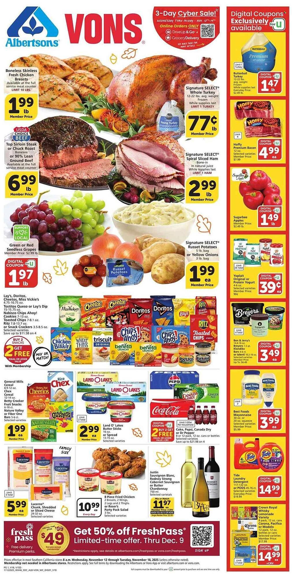 Albertsons weekly ad (2025-11-12 - 2025-11-18) | 1