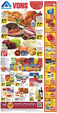 Albertsons weekly ad (2025-11-12 - 2025-11-18)