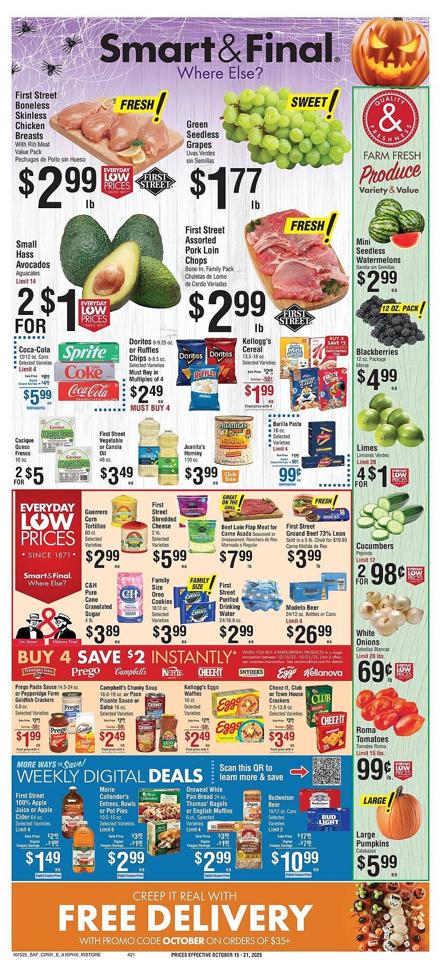 Smart &amp; Final weekly ad (2025-10-15 - 2025-10-21) | 1
