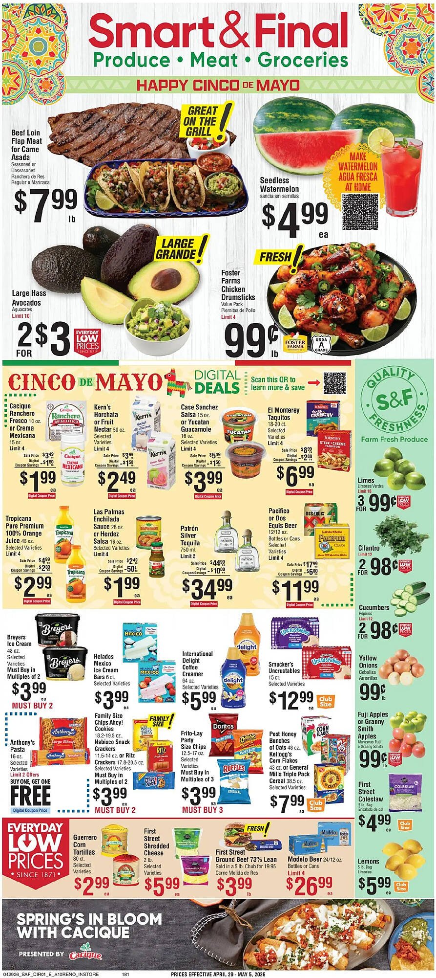 Smart &amp; Final weekly ad