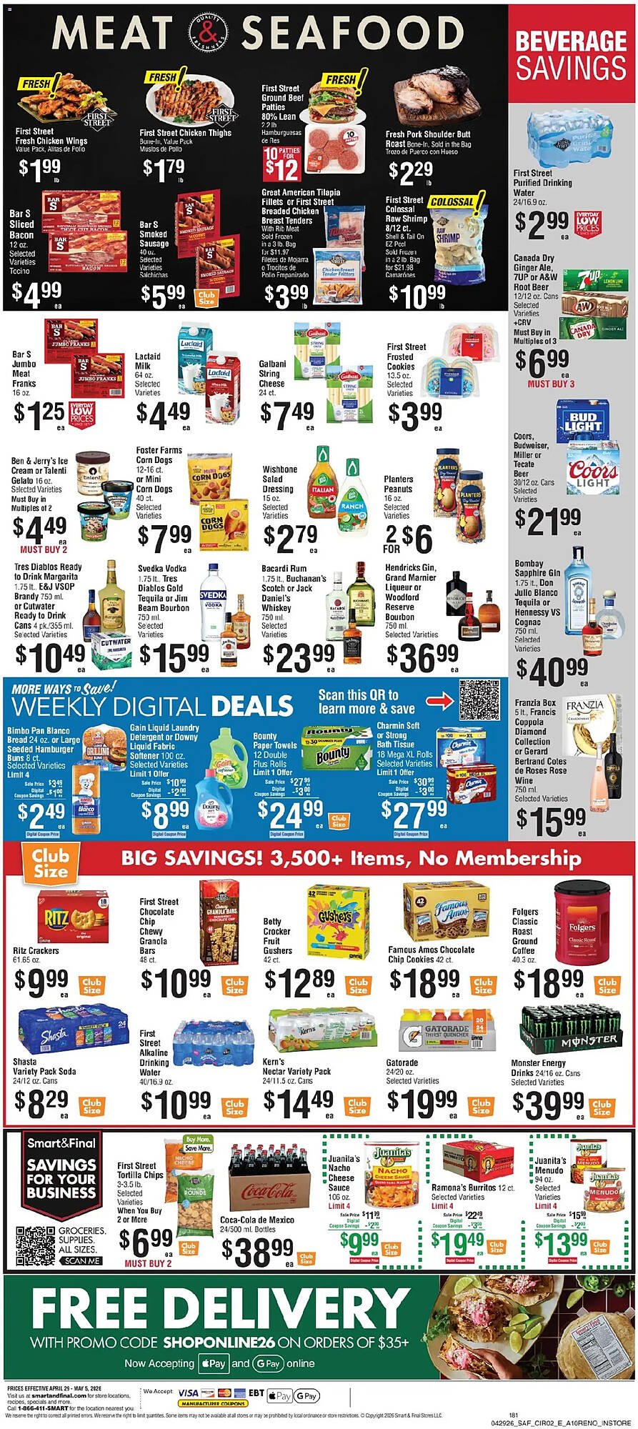 Smart &amp; Final weekly ad