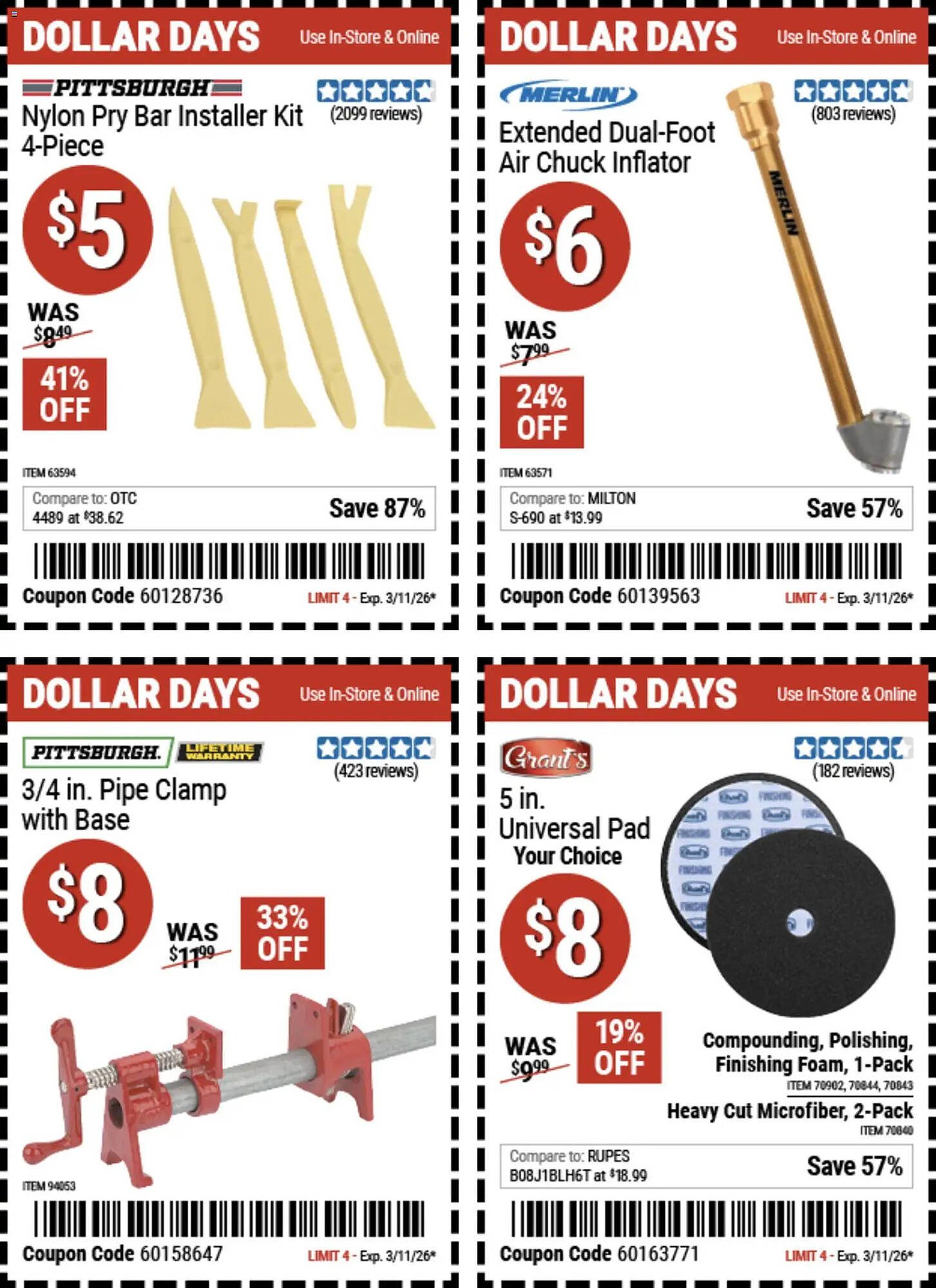 Harbor Freight Tools weekly ad