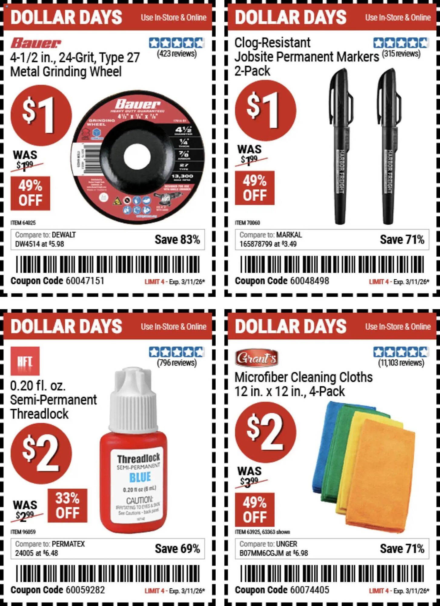 Harbor Freight Tools weekly ad