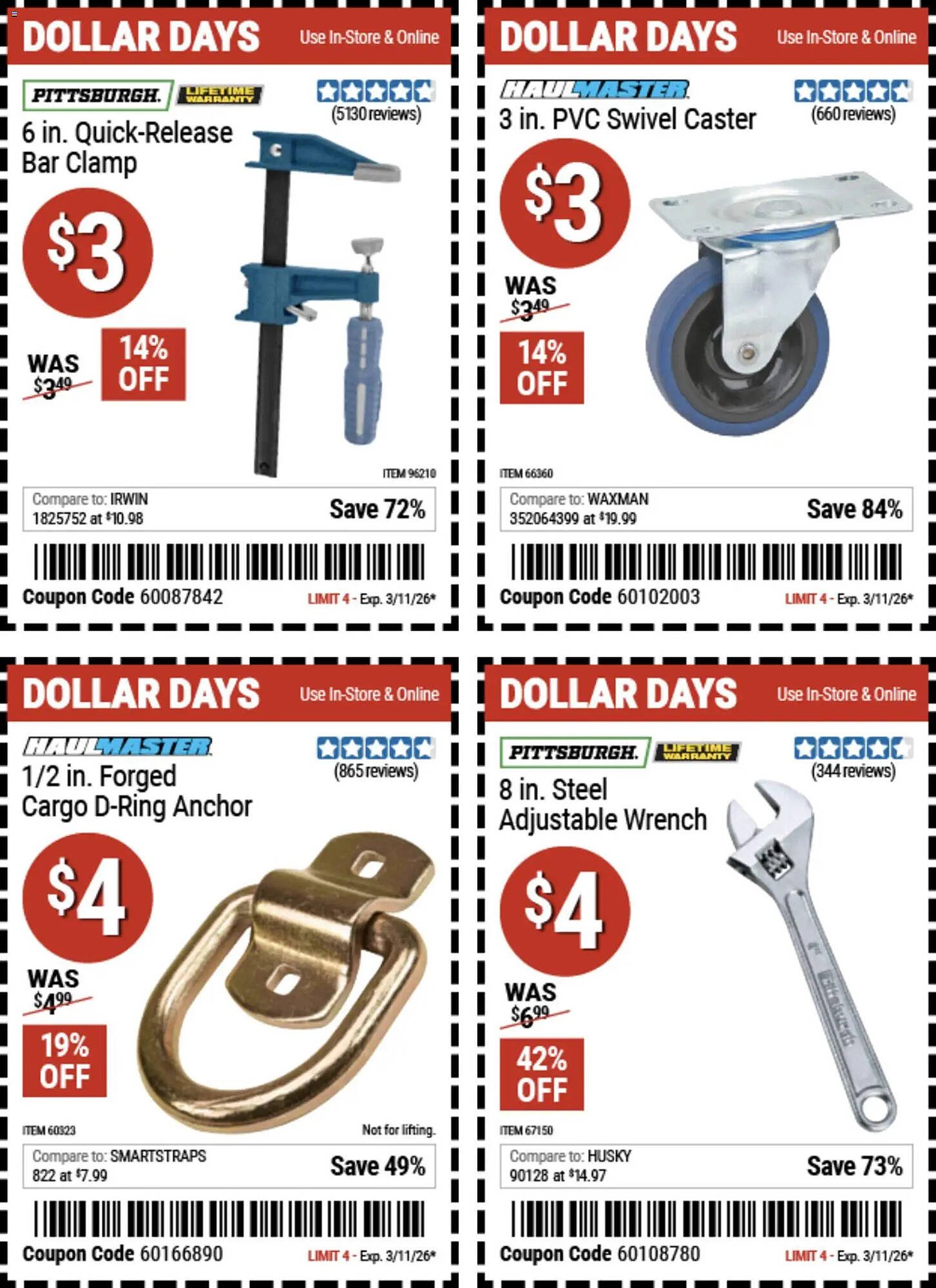 Harbor Freight Tools weekly ad