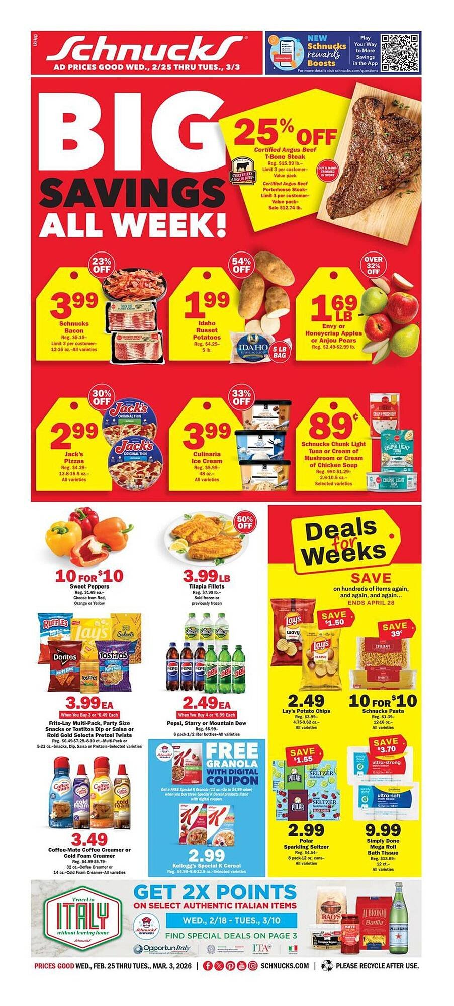 Schnucks weekly ad
