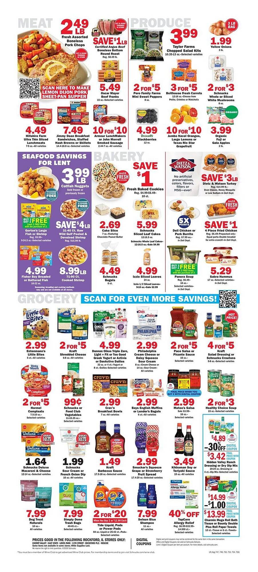 Schnucks weekly ad