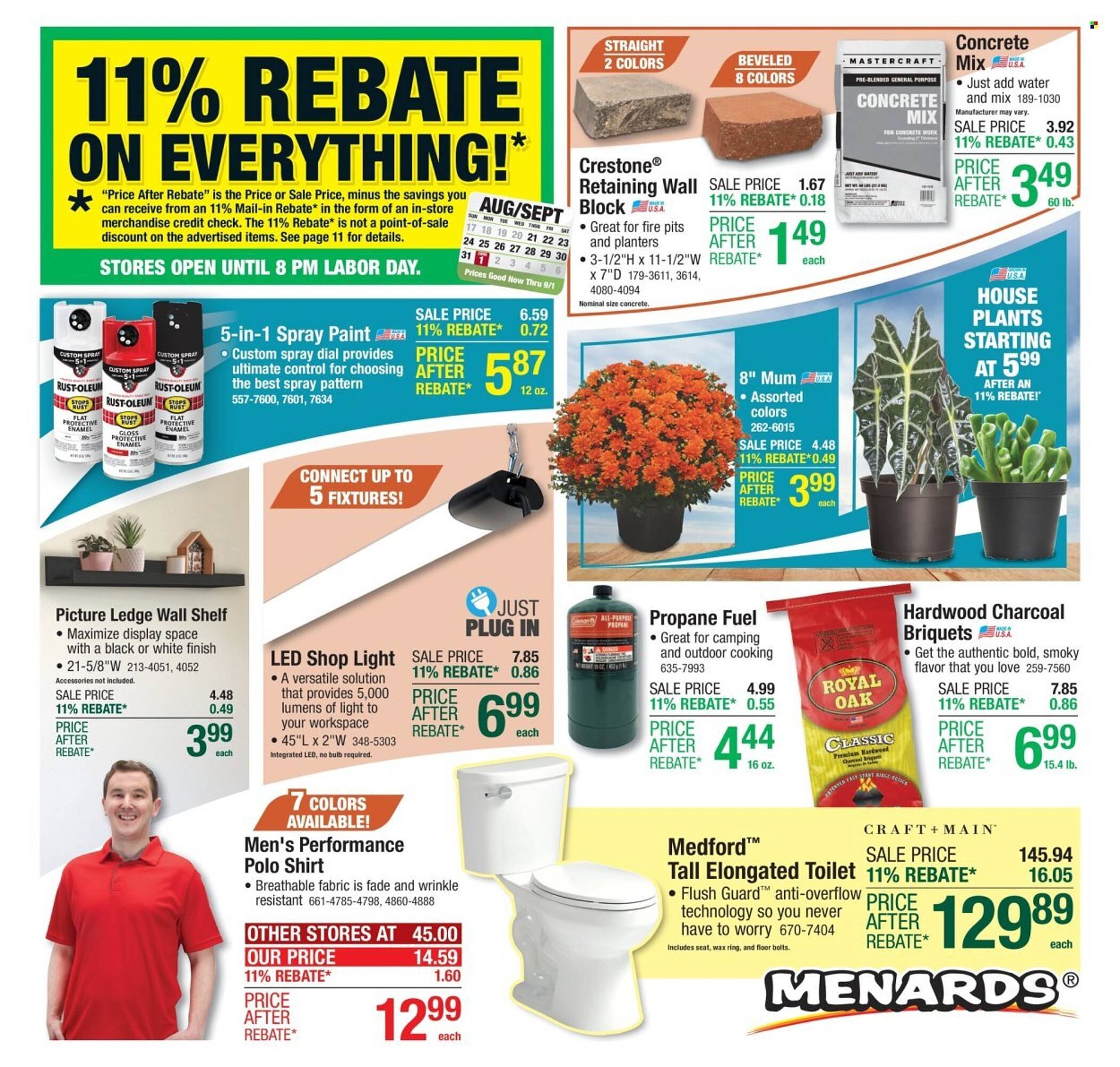 Menards Weekly Ad (2025-08-21 - 2025-09-01) | 1