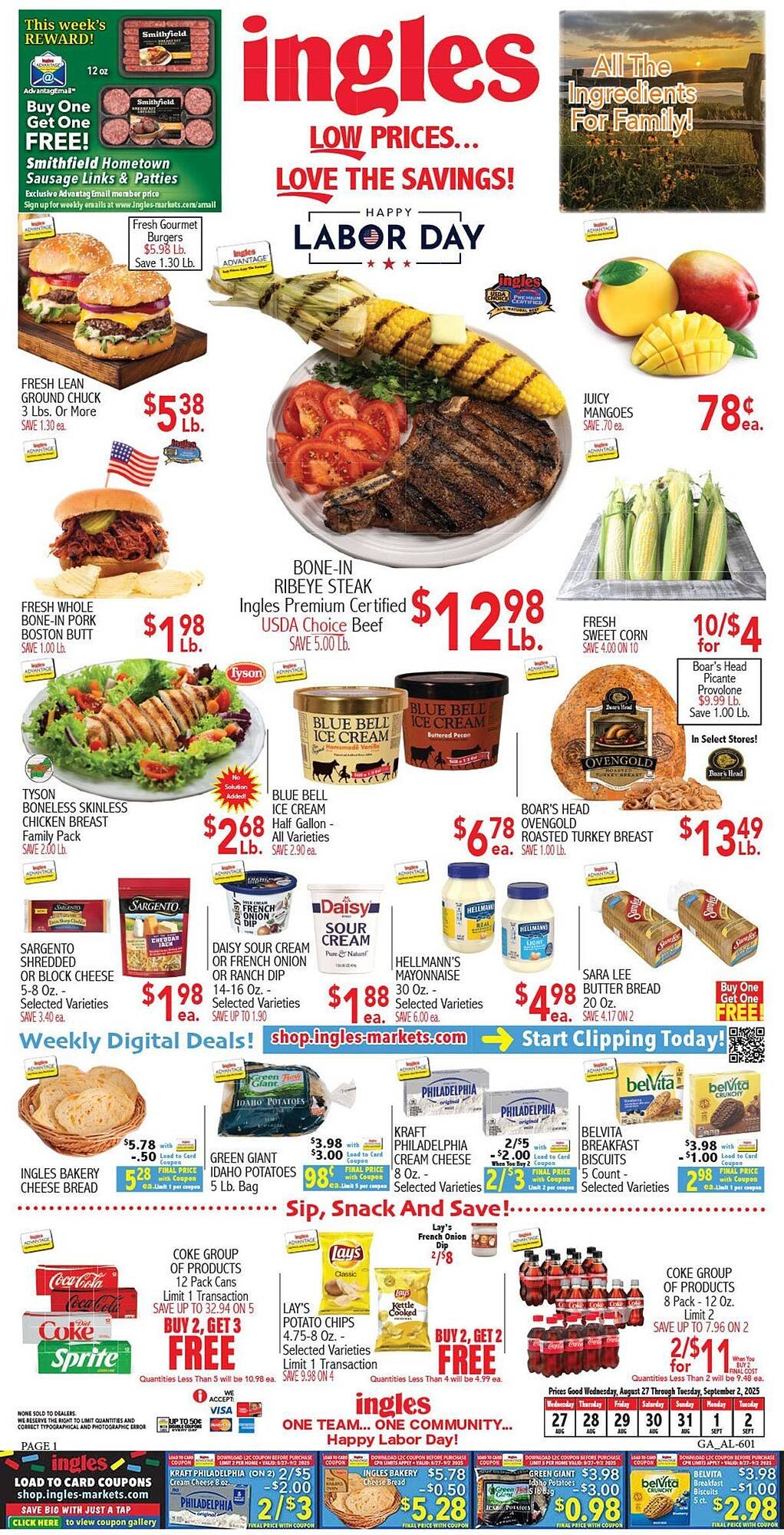 Ingles Markets Weekly Ad (2025-08-27 - 2025-09-02) | 1