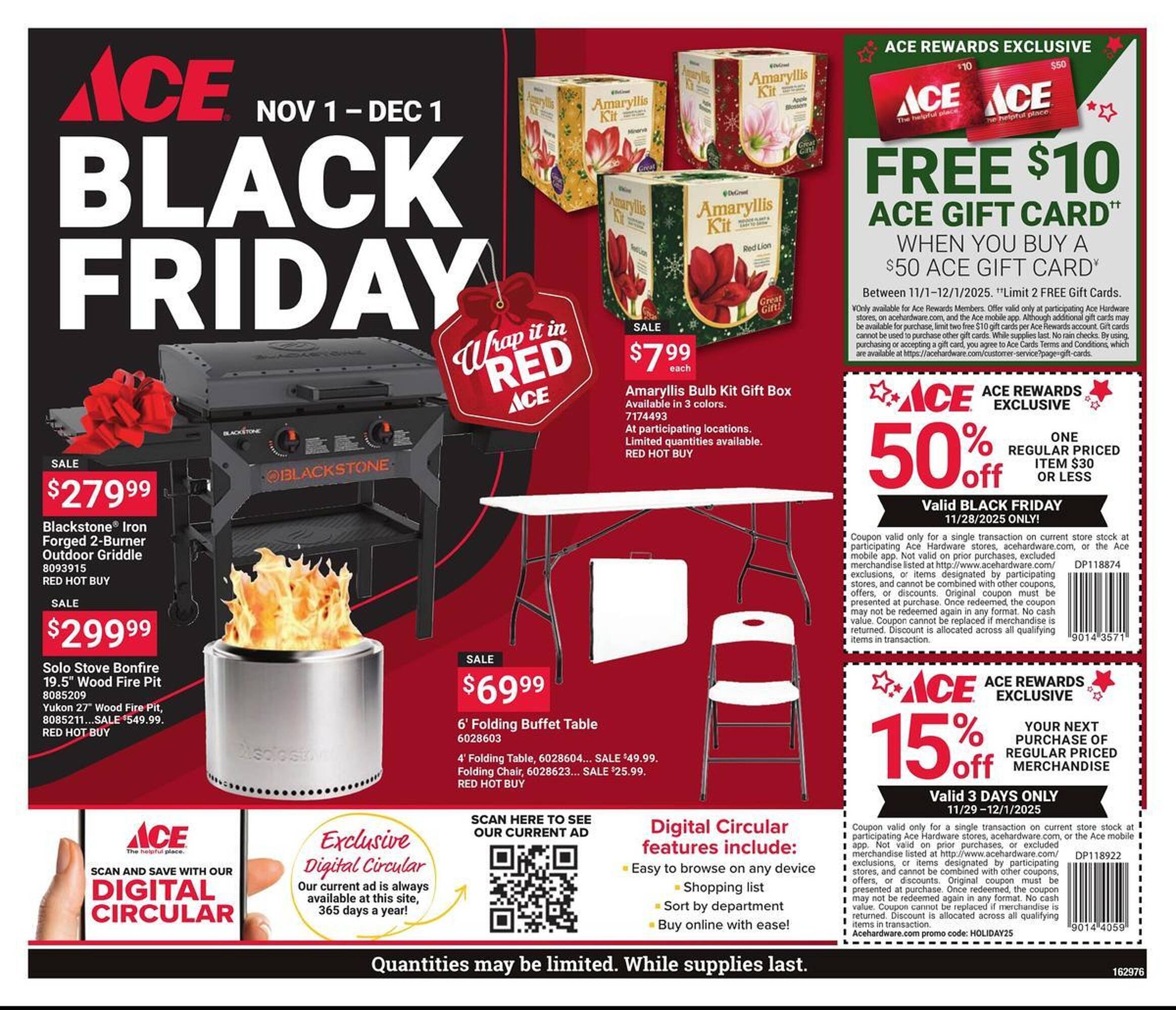 Ace Hardware flyer (2025-11-01 - 2025-12-01) | 1