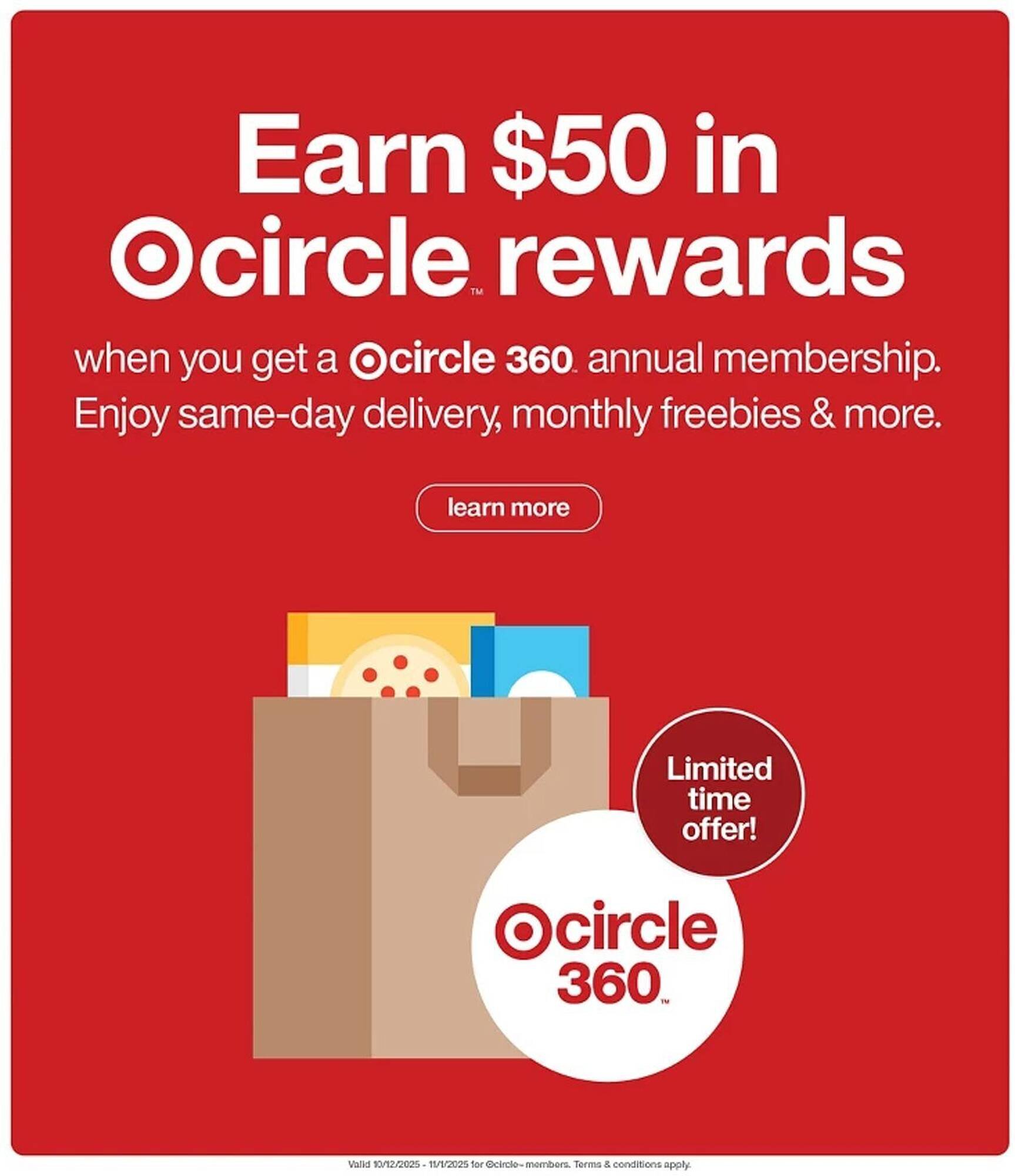 Target weekly ad (2025-10-19 - 2025-10-25) | 12