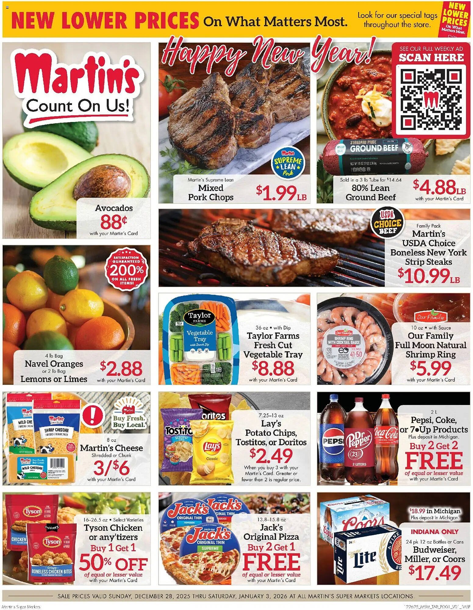 Martin's weekly ad