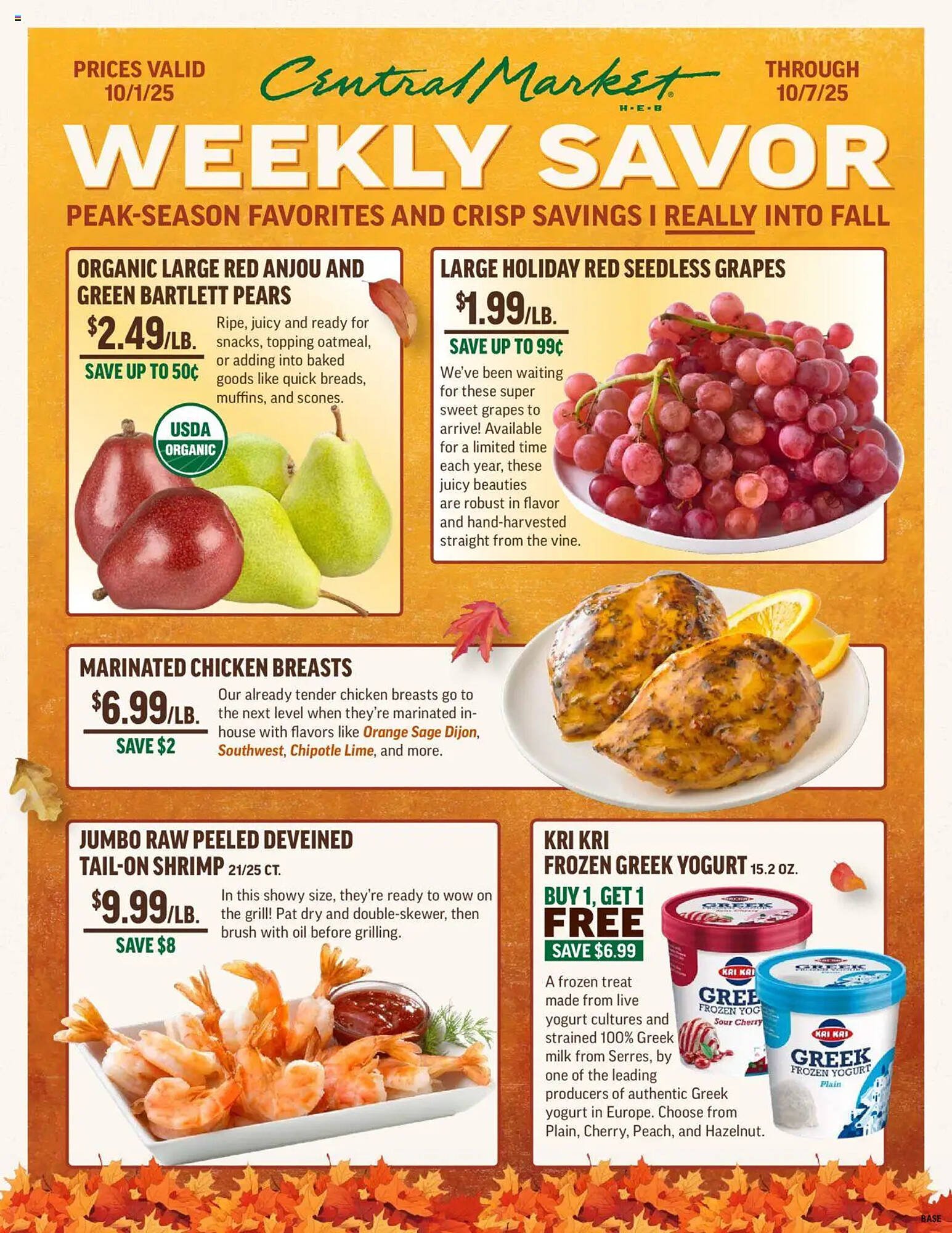 Central Market weekly ad (2025-10-01 - 2025-10-08) | 1