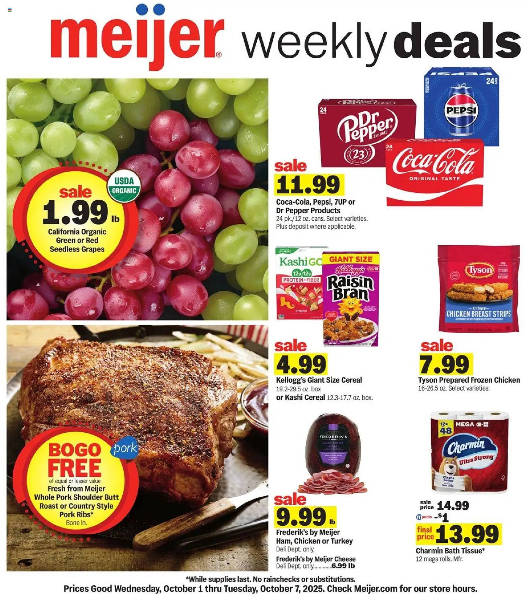 Meijer weekly ad (2025-10-01 - 2025-10-07) | 1