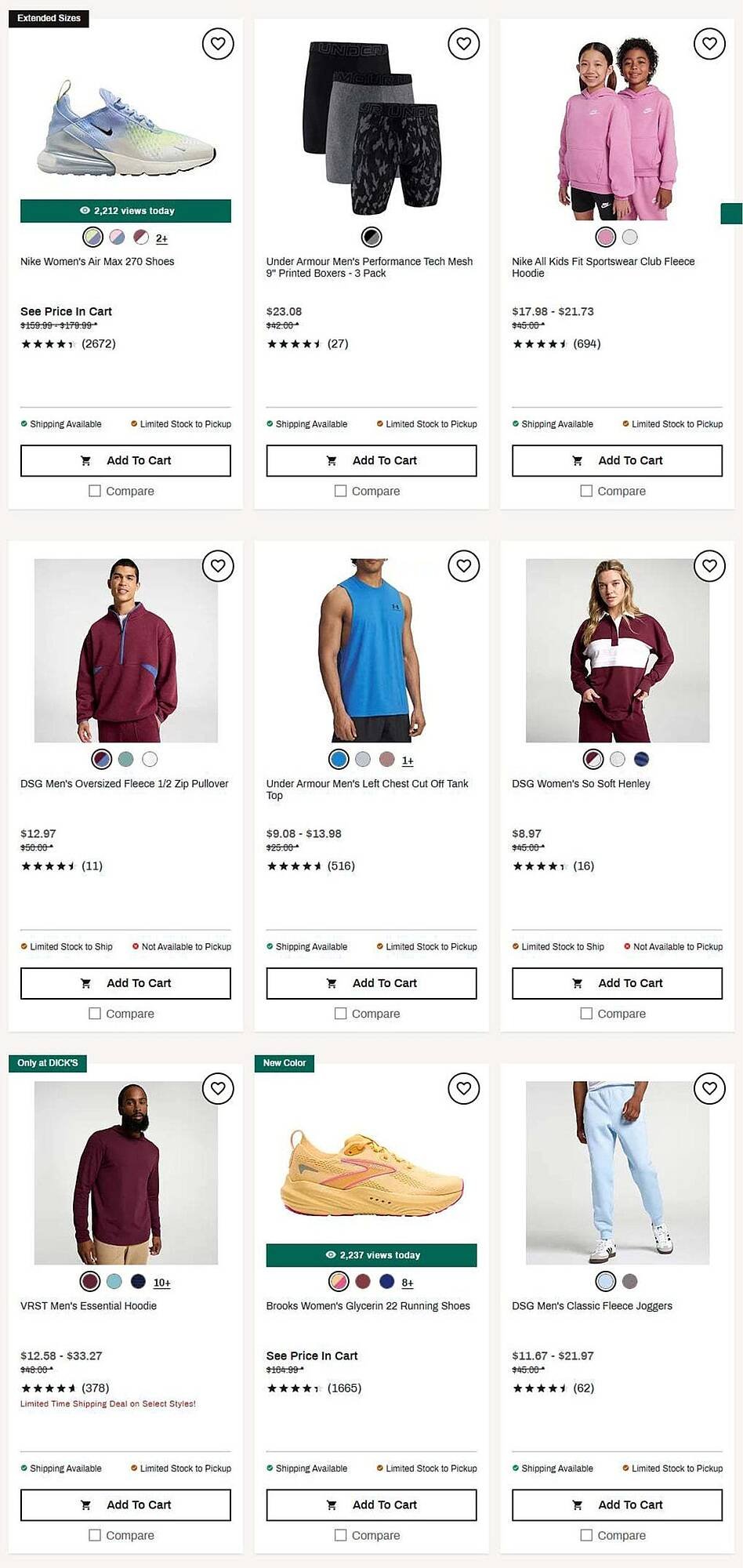 Dick's Sporting Goods weekly ad