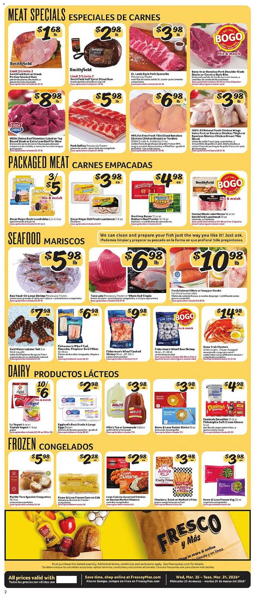 Fresco y Más weekly ad