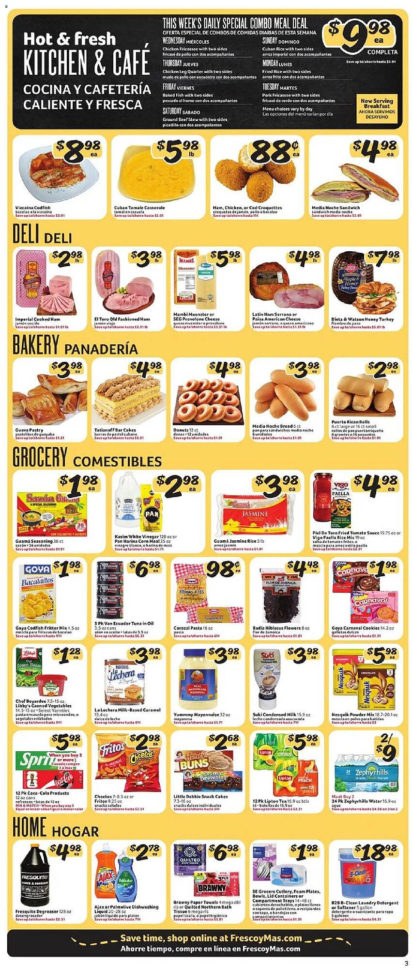 Fresco y Más weekly ad