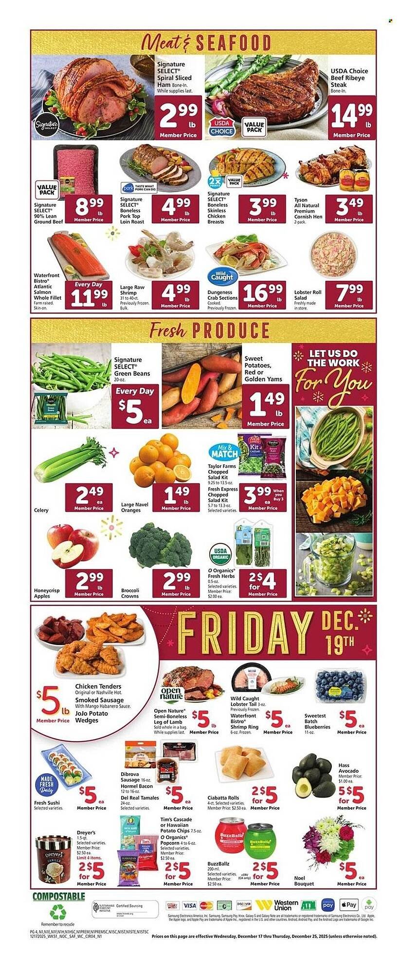 Safeway weekly ad