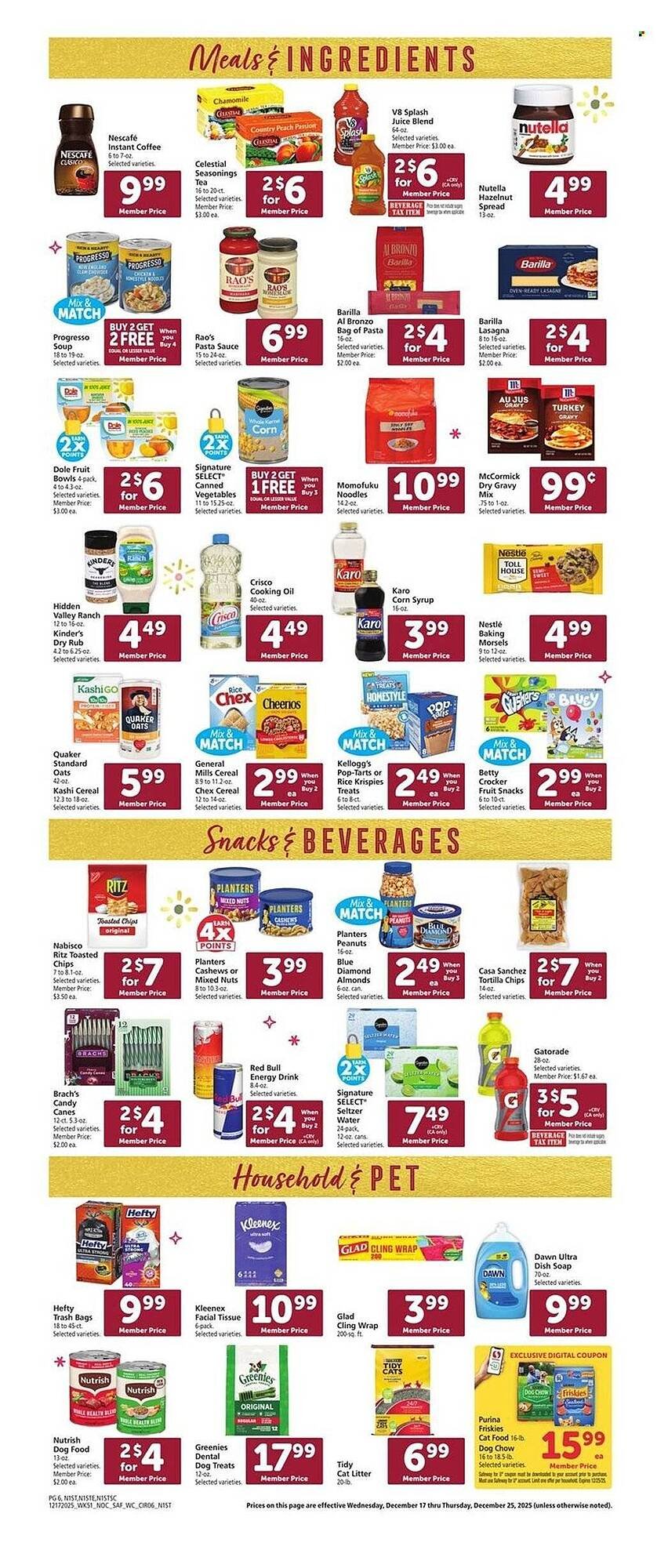 Safeway weekly ad