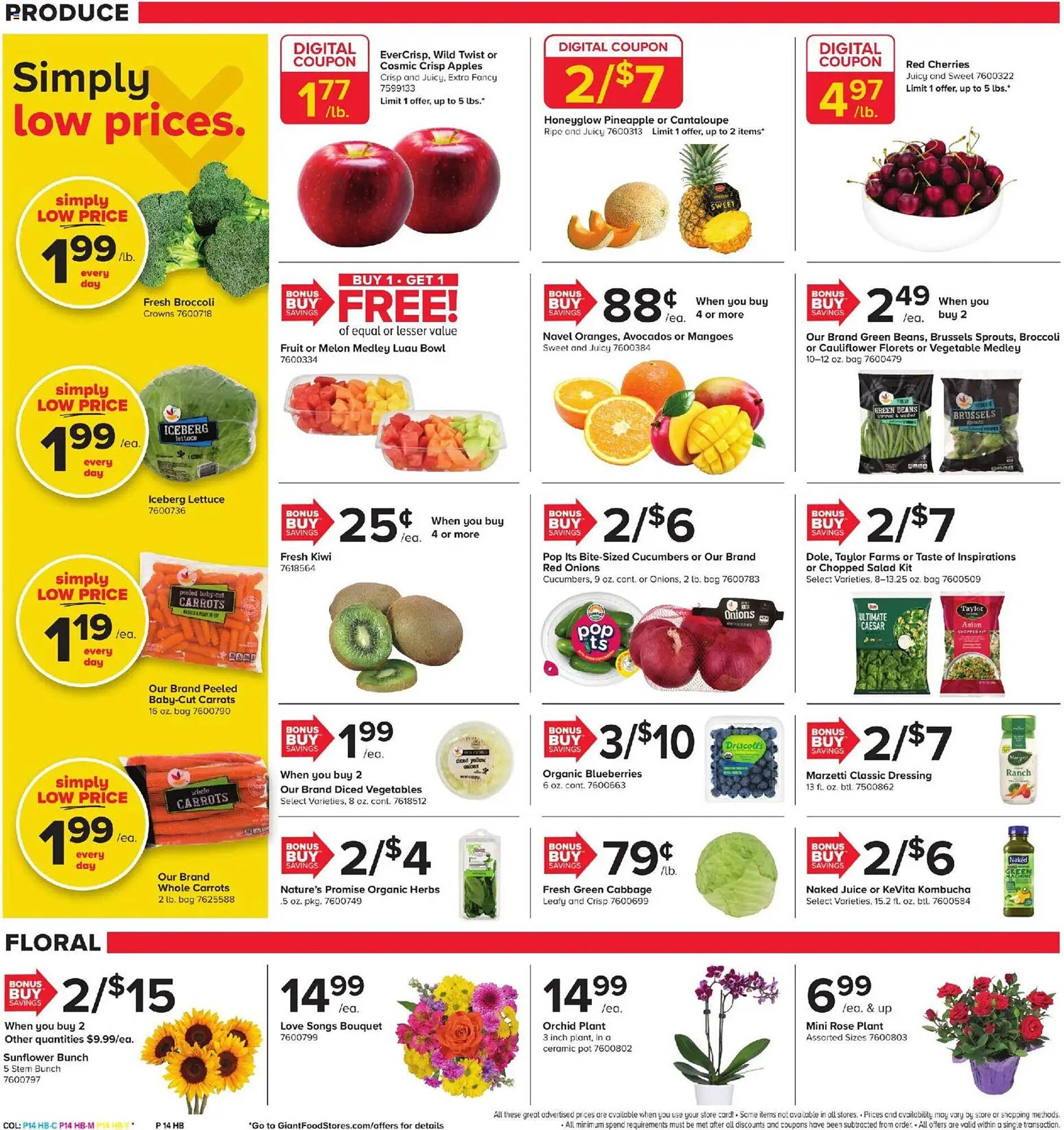 GIANT weekly ad