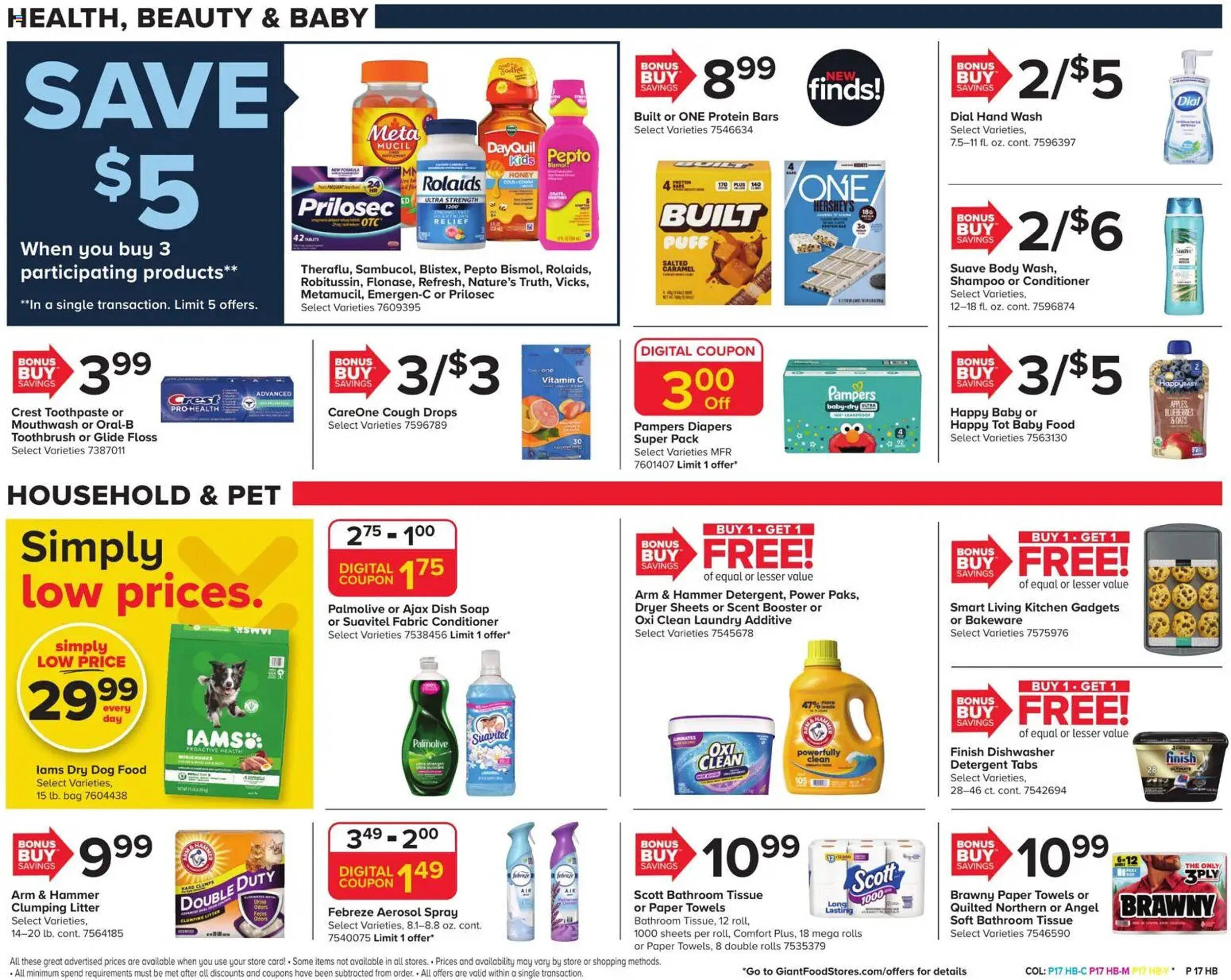 GIANT weekly ad