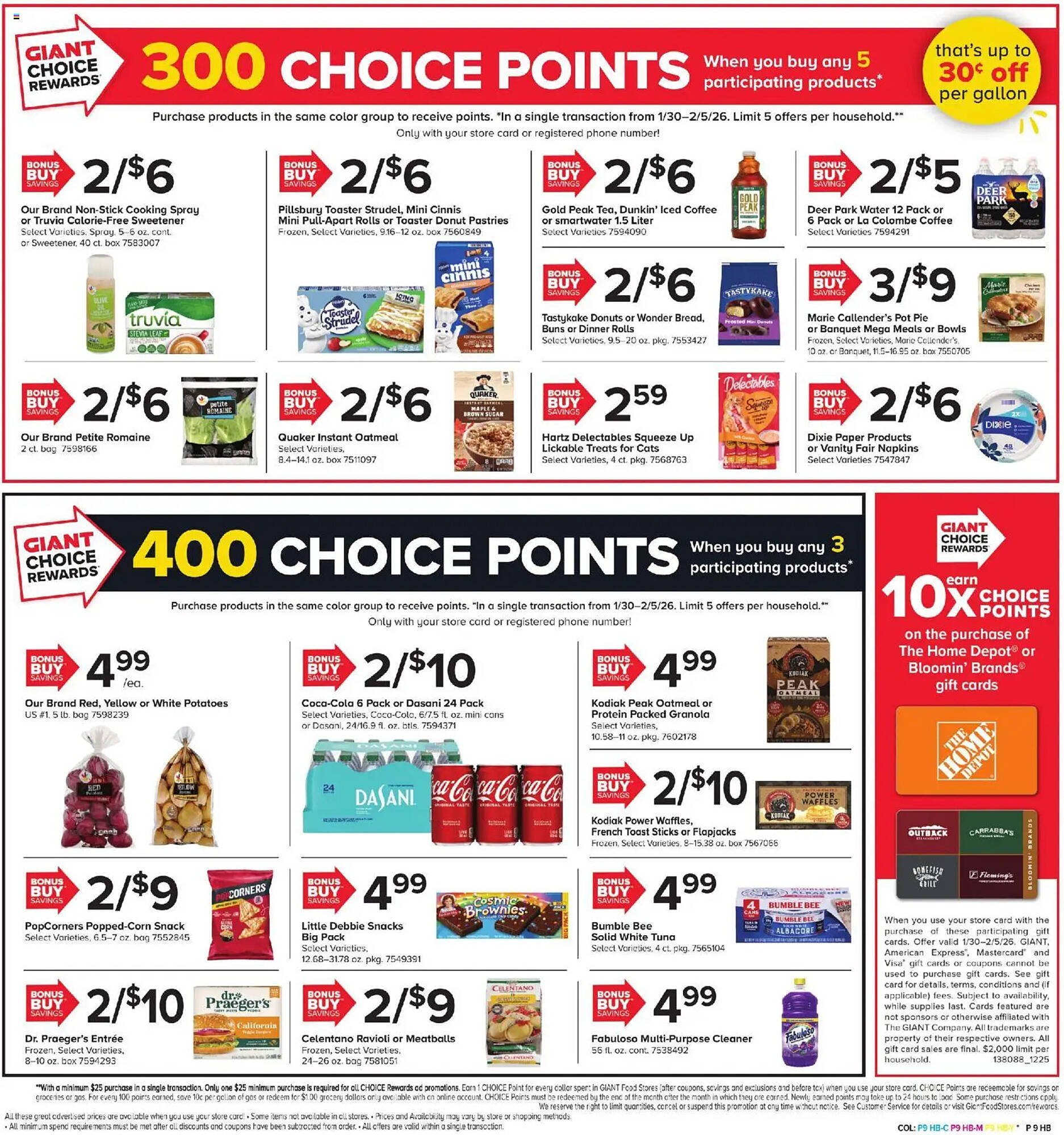 GIANT weekly ad