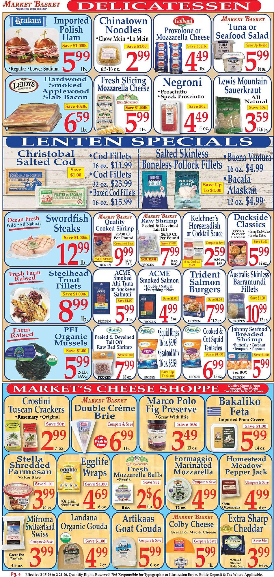 Market Basket weekly ad