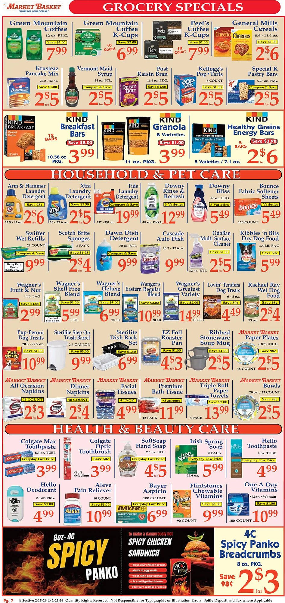 Market Basket weekly ad