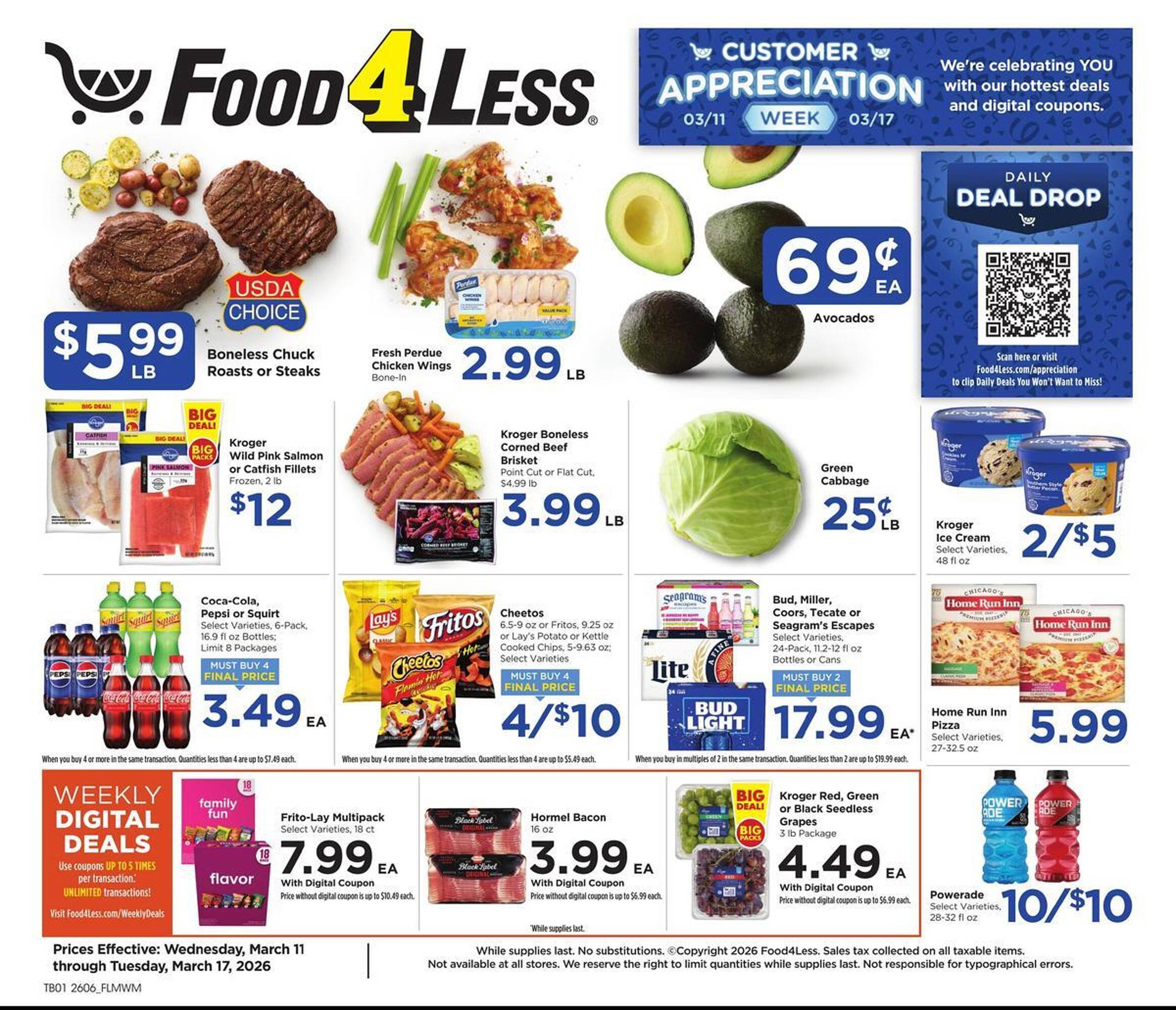 Food 4 Less weekly ad