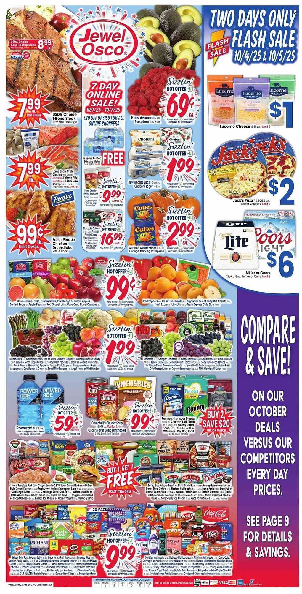 Jewel-Osco weekly ad (2025-10-01 - 2025-10-07) | 1
