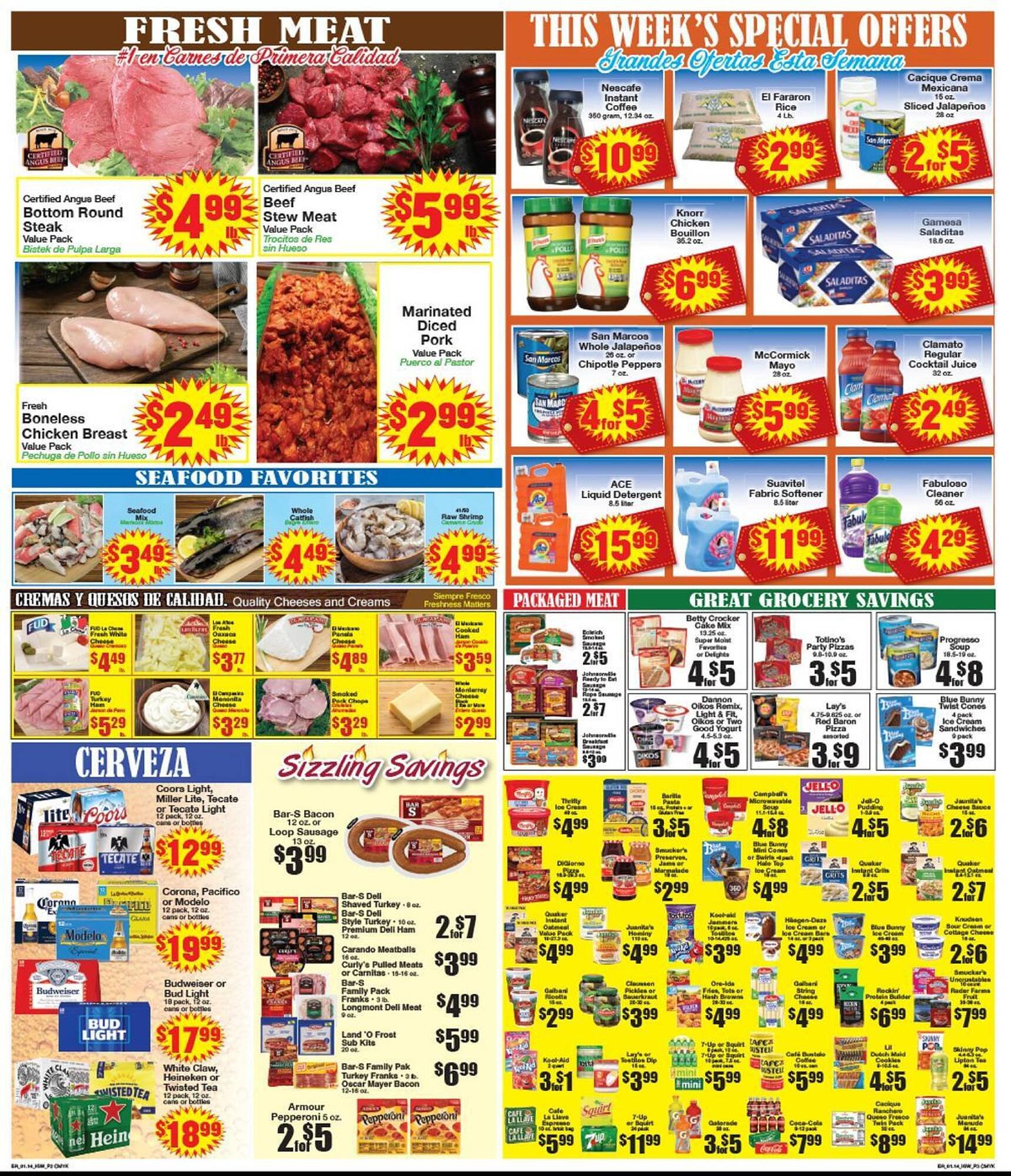 Supermercado El Rancho weekly ad