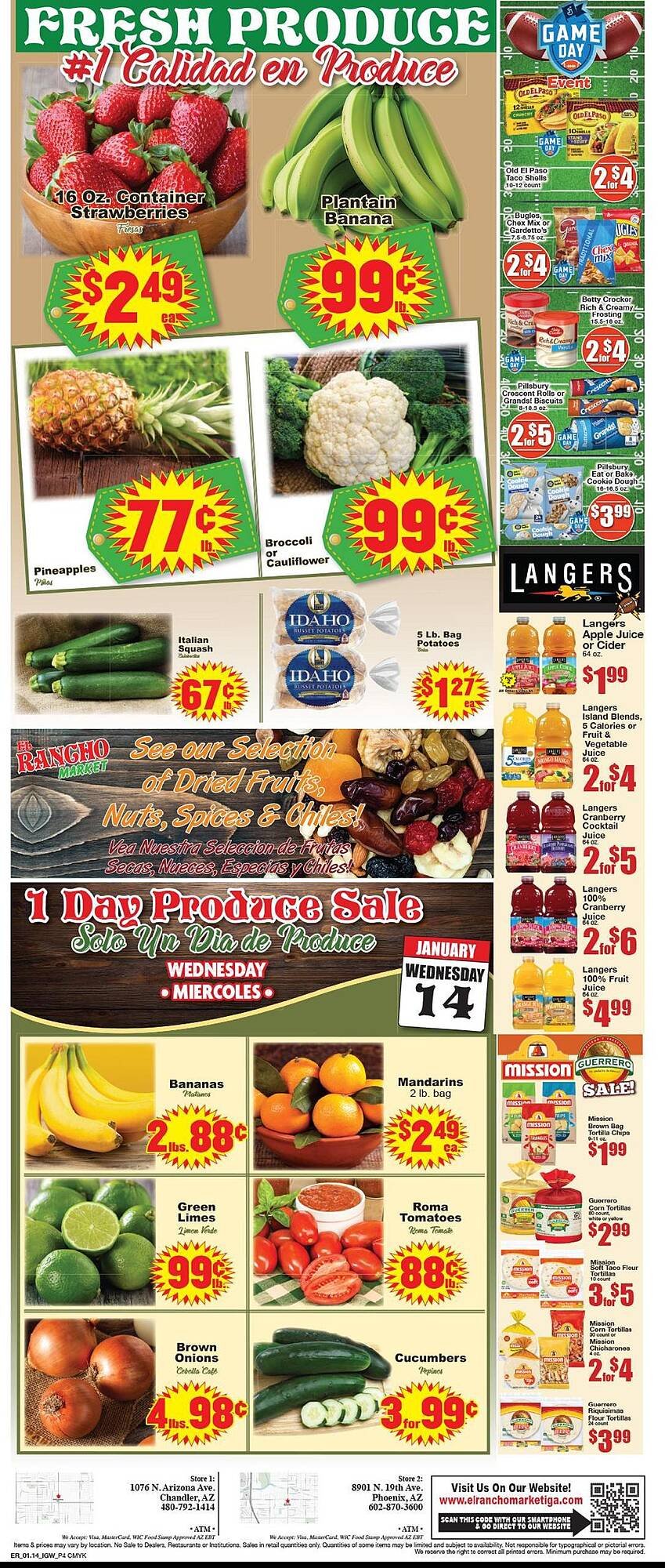 Supermercado El Rancho weekly ad