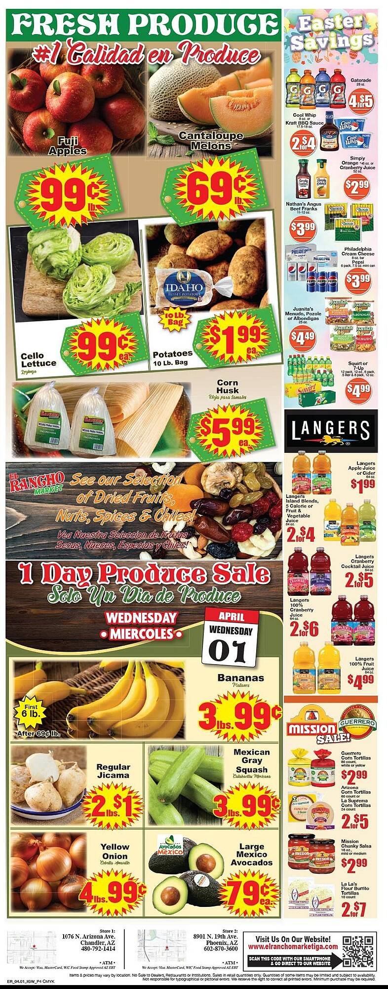 Supermercado El Rancho weekly ad