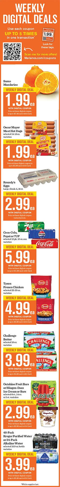 Mariano's weekly ad