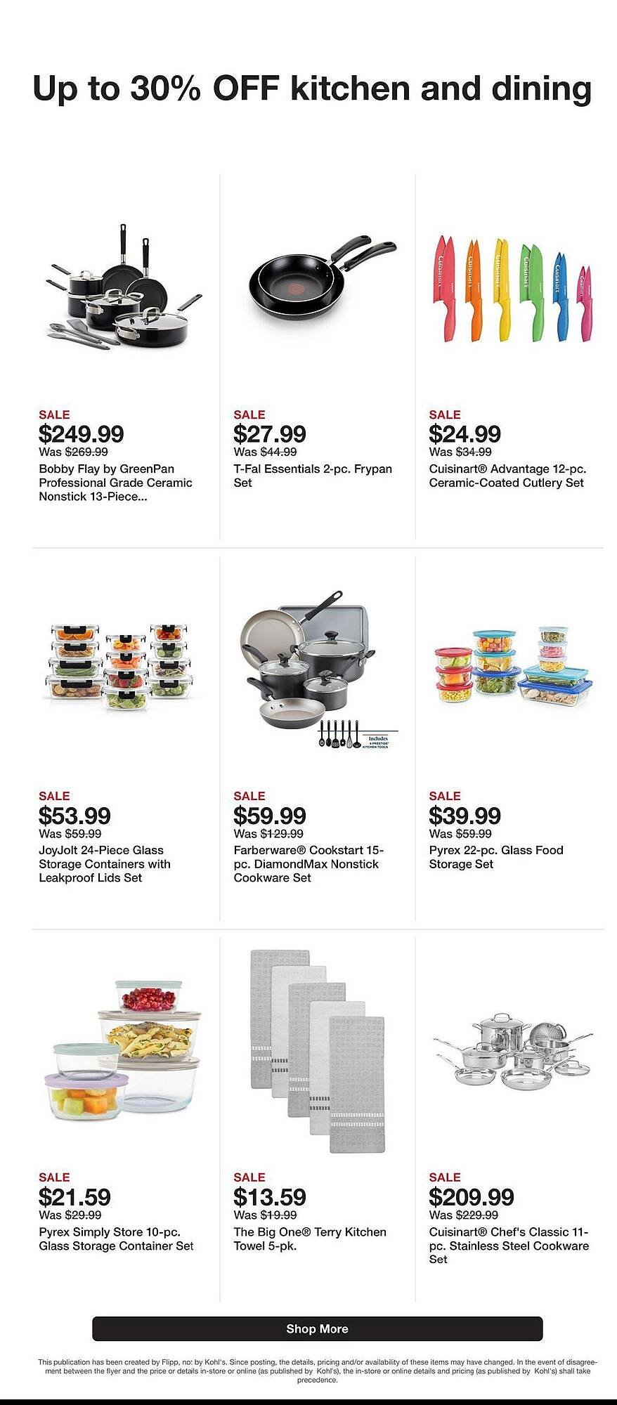 Kohl&#039;s weekly ad