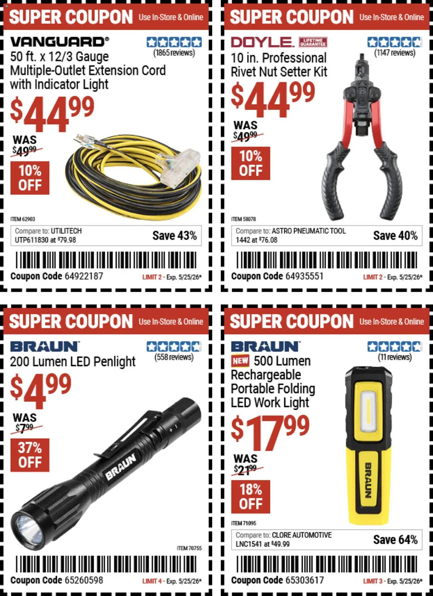 Harbor Freight Tools weekly ad