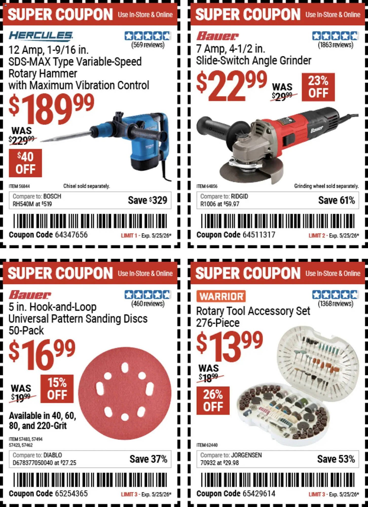 Harbor Freight Tools weekly ad