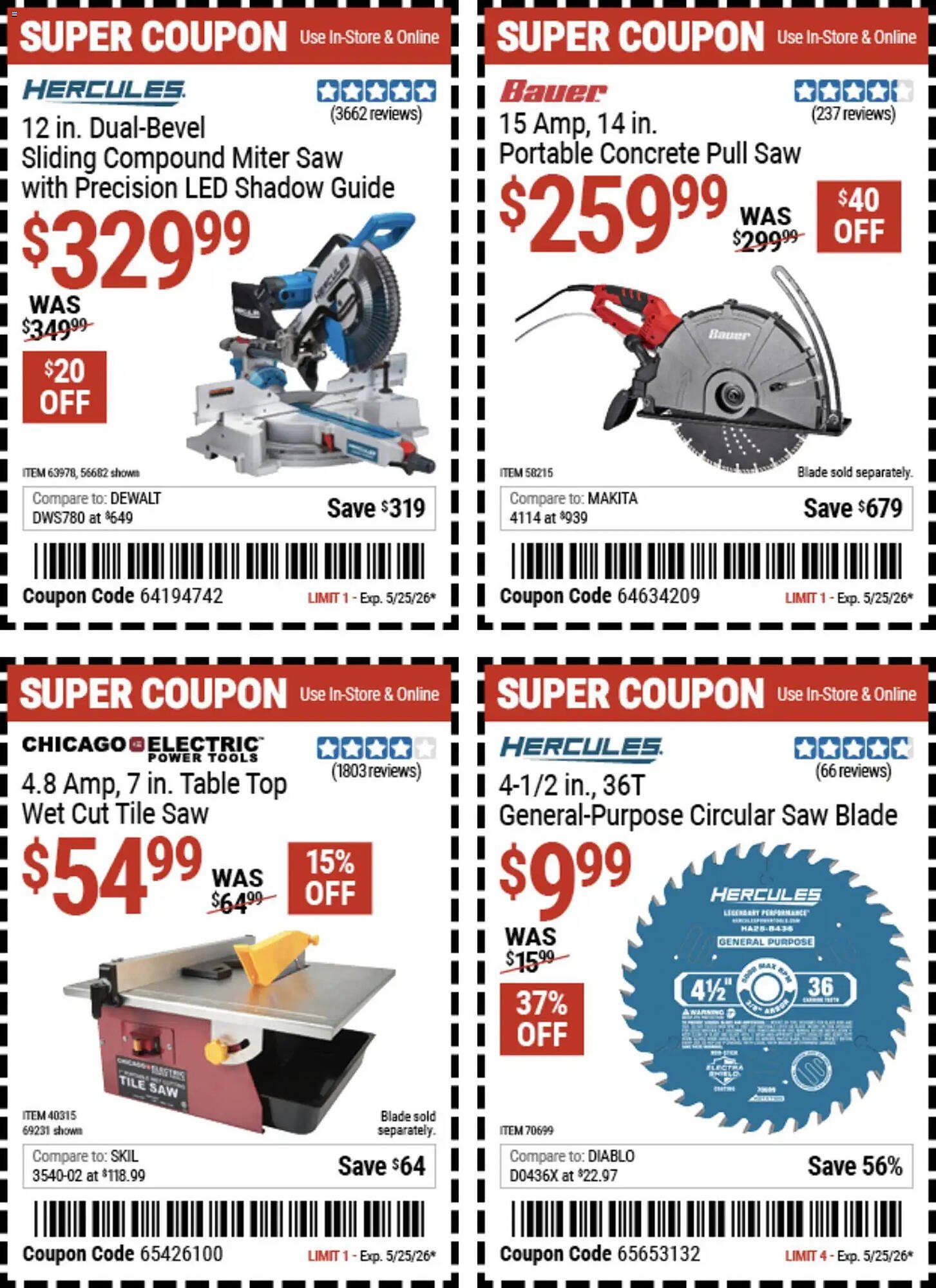 Harbor Freight Tools weekly ad