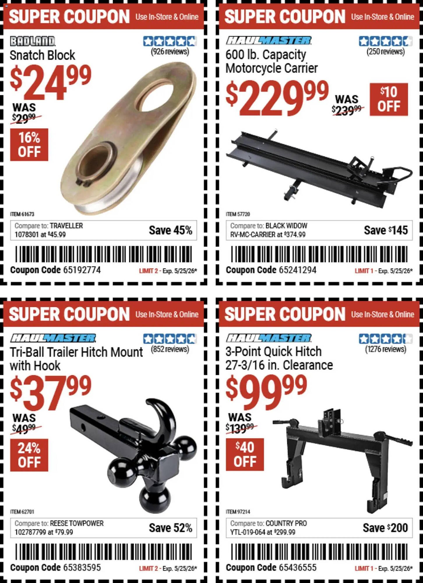 Harbor Freight Tools weekly ad
