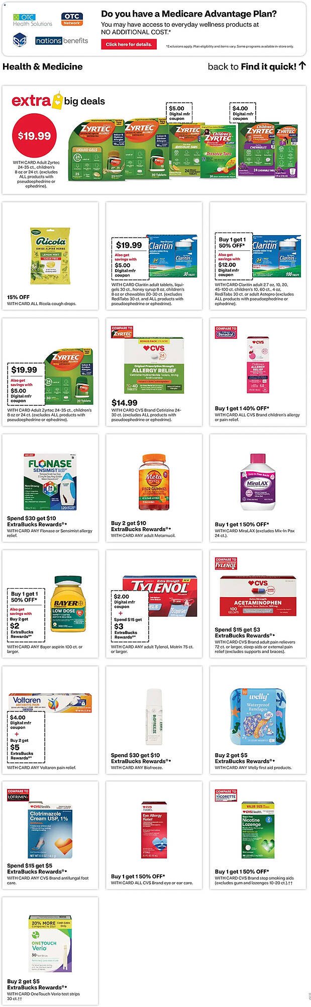 CVS weekly ad