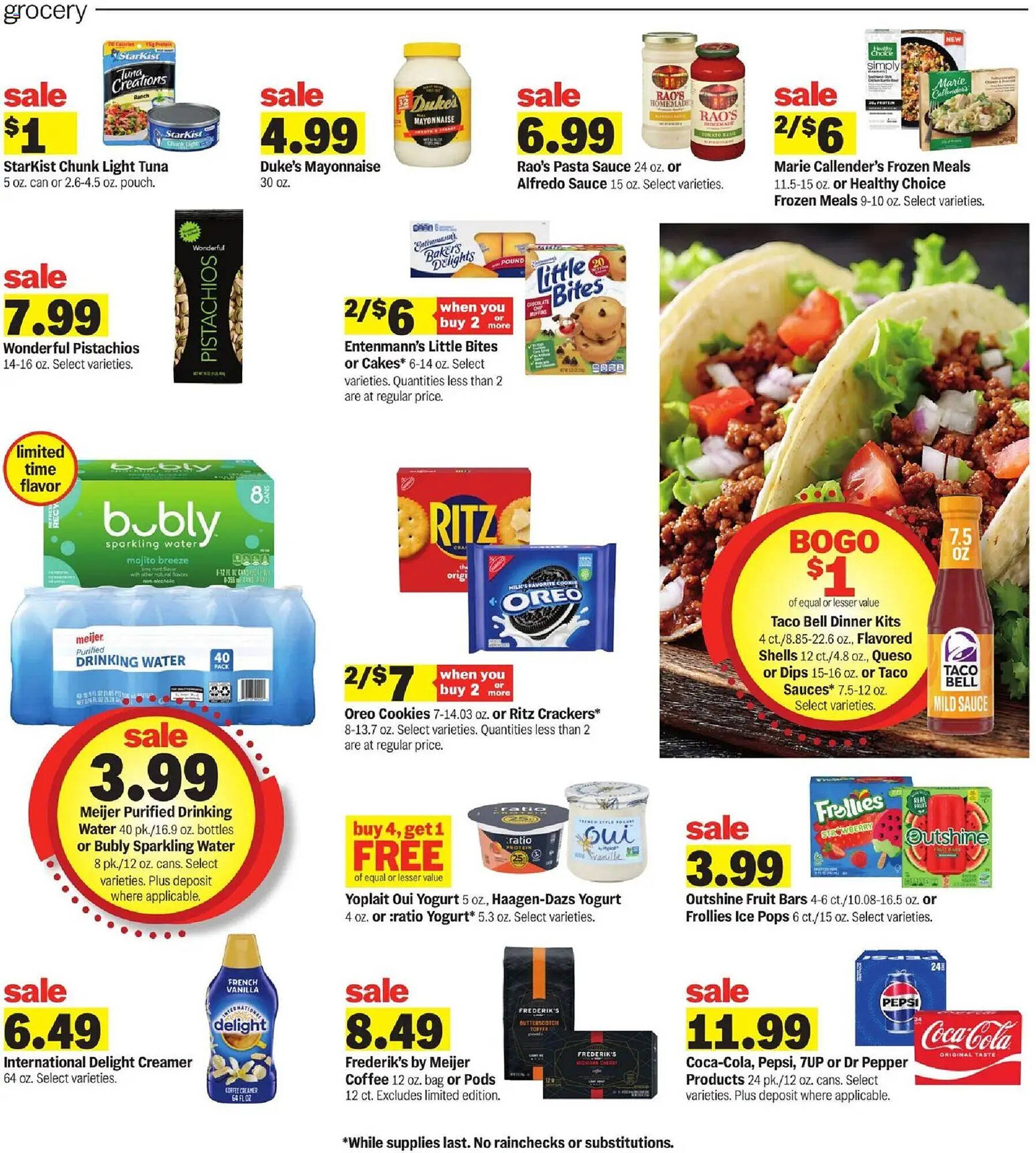 Meijer weekly ad