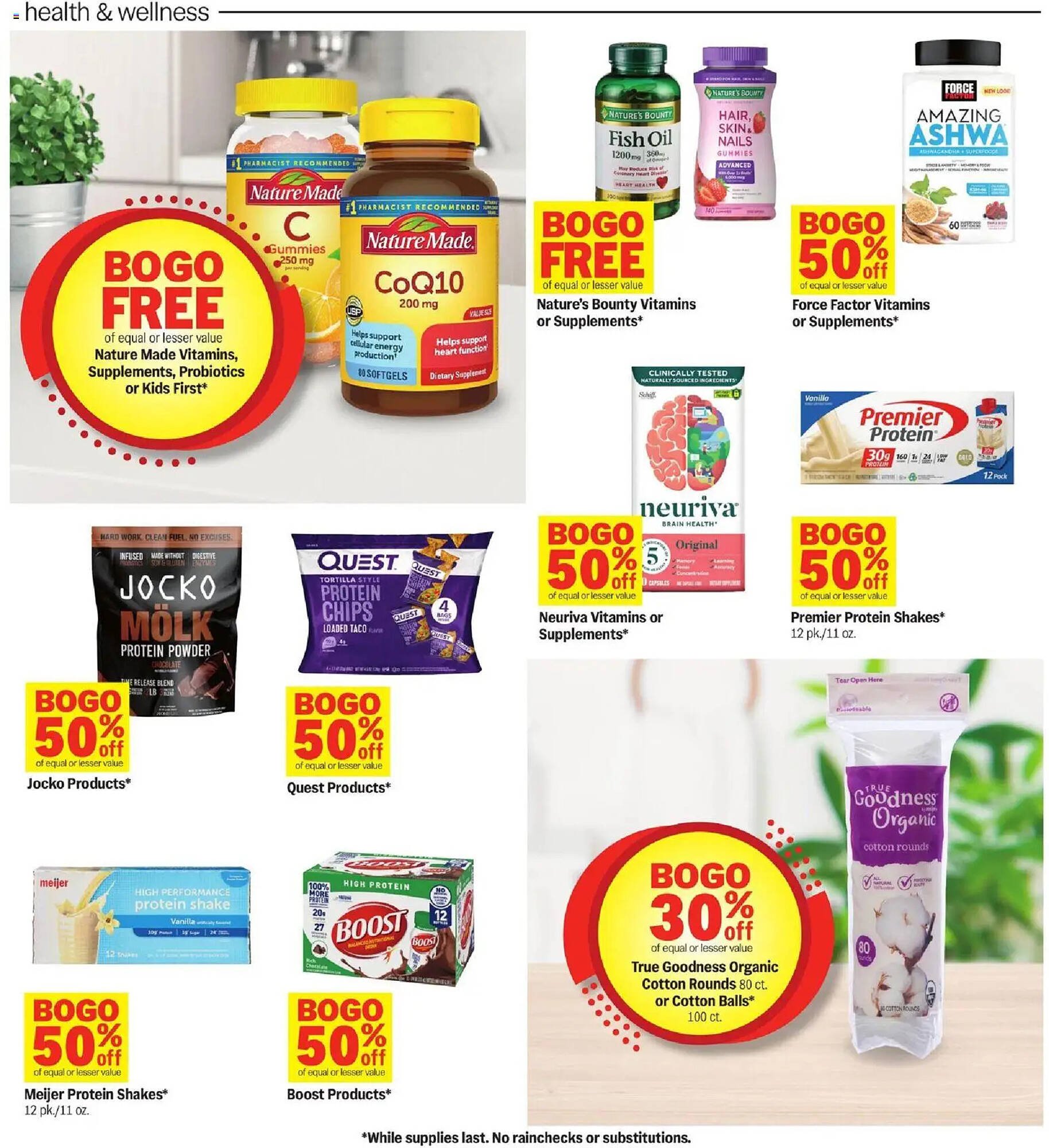 Meijer weekly ad
