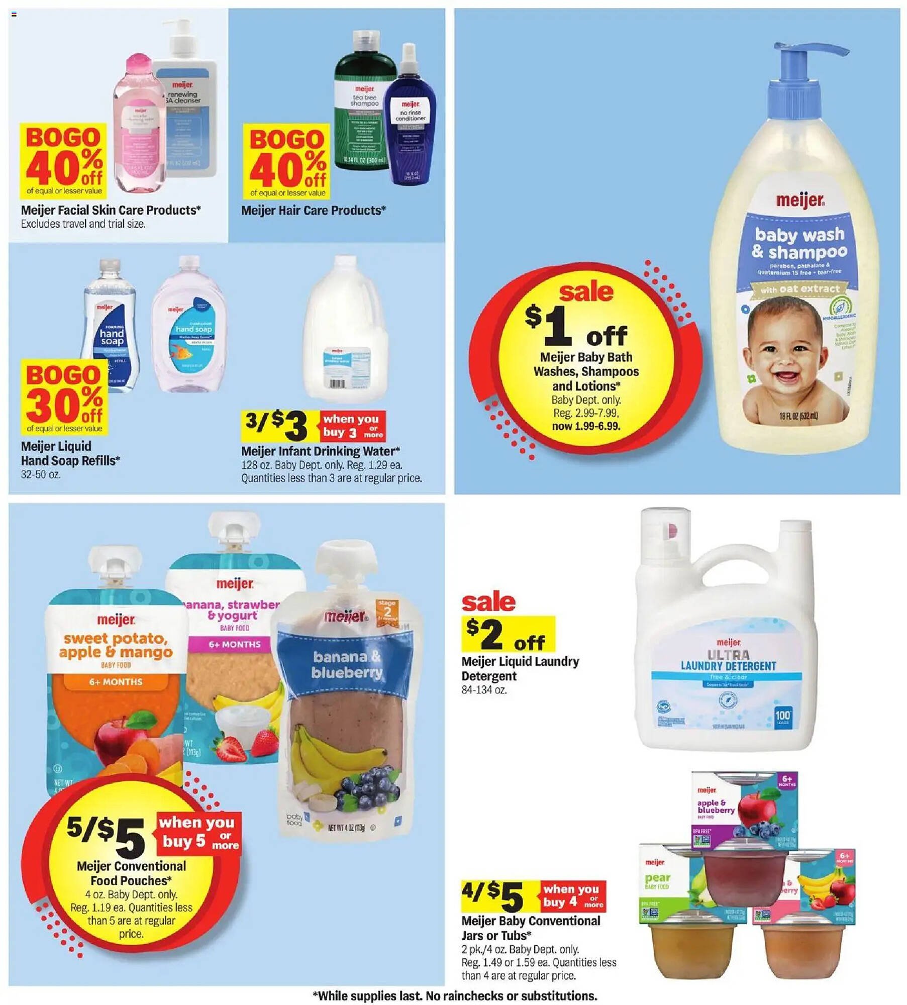 Meijer weekly ad