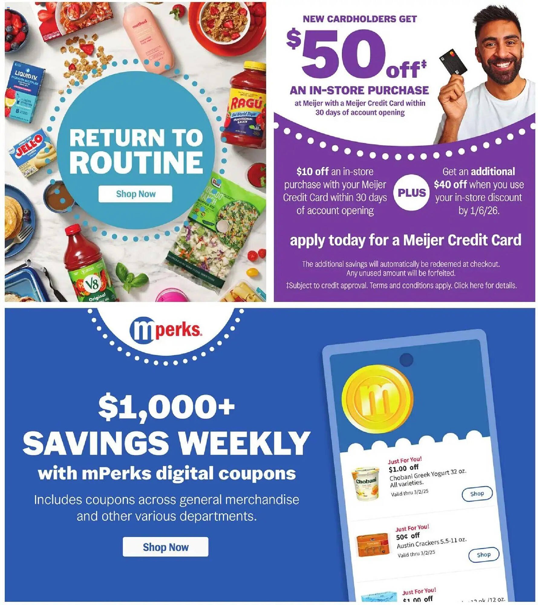 Meijer weekly ad