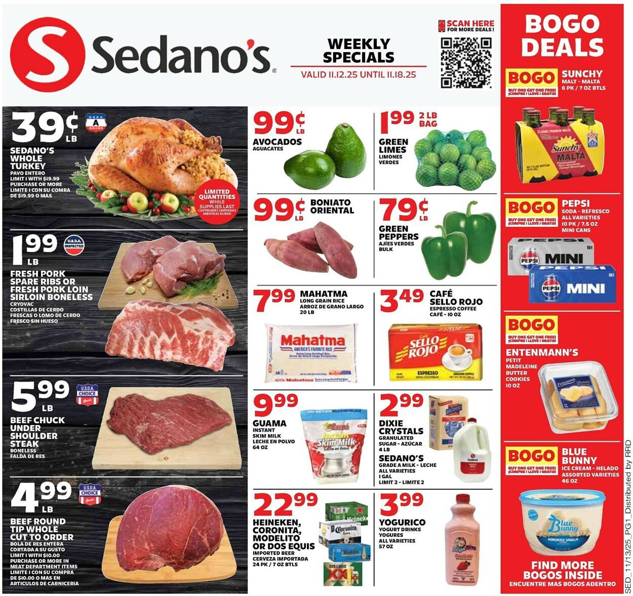 Sedano&#039;s weekly ad